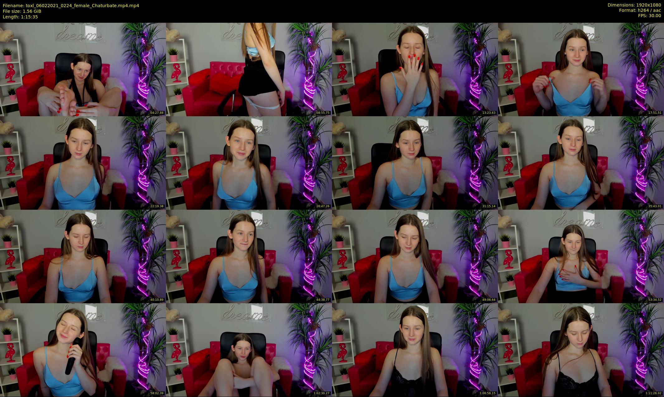 toxl — 76 minute Chaturbate female cam show recording, 1080p, Feb 6, 2021