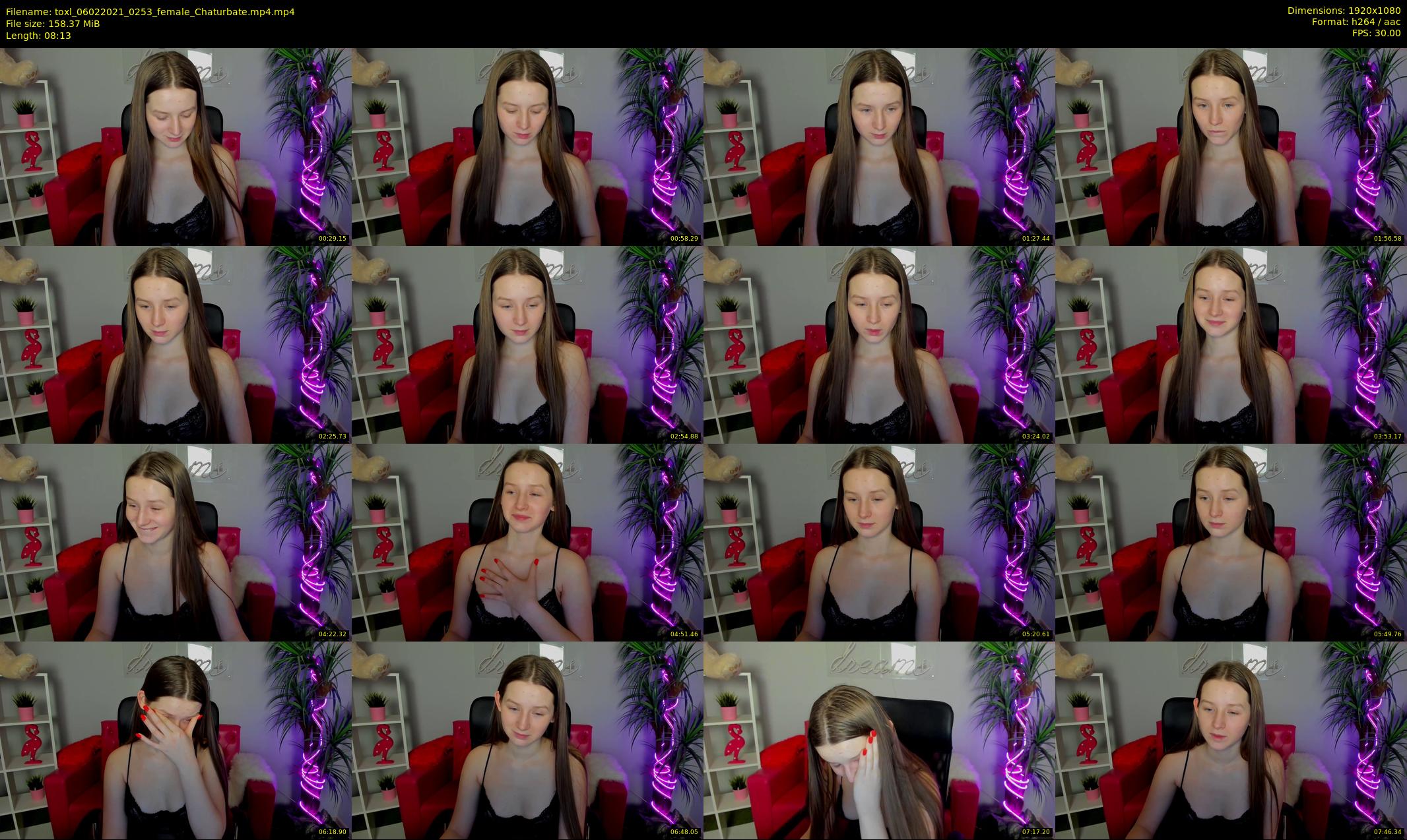 toxl — 9 minute Chaturbate female cam show recording, 1080p, Feb 6, 2021