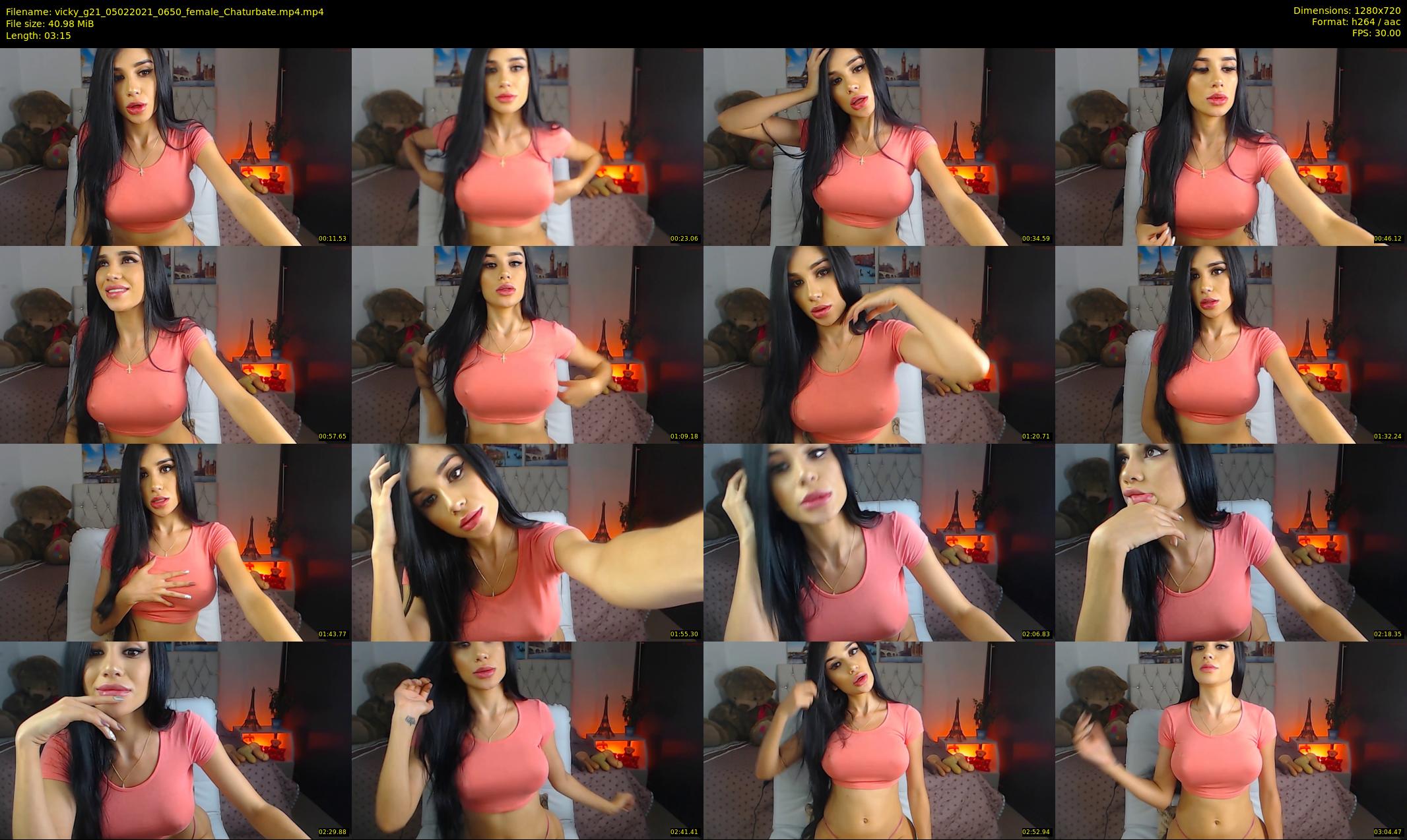 vicky_g21 — 4 minute Chaturbate female cam show recording, 720p, Feb 5, 2021