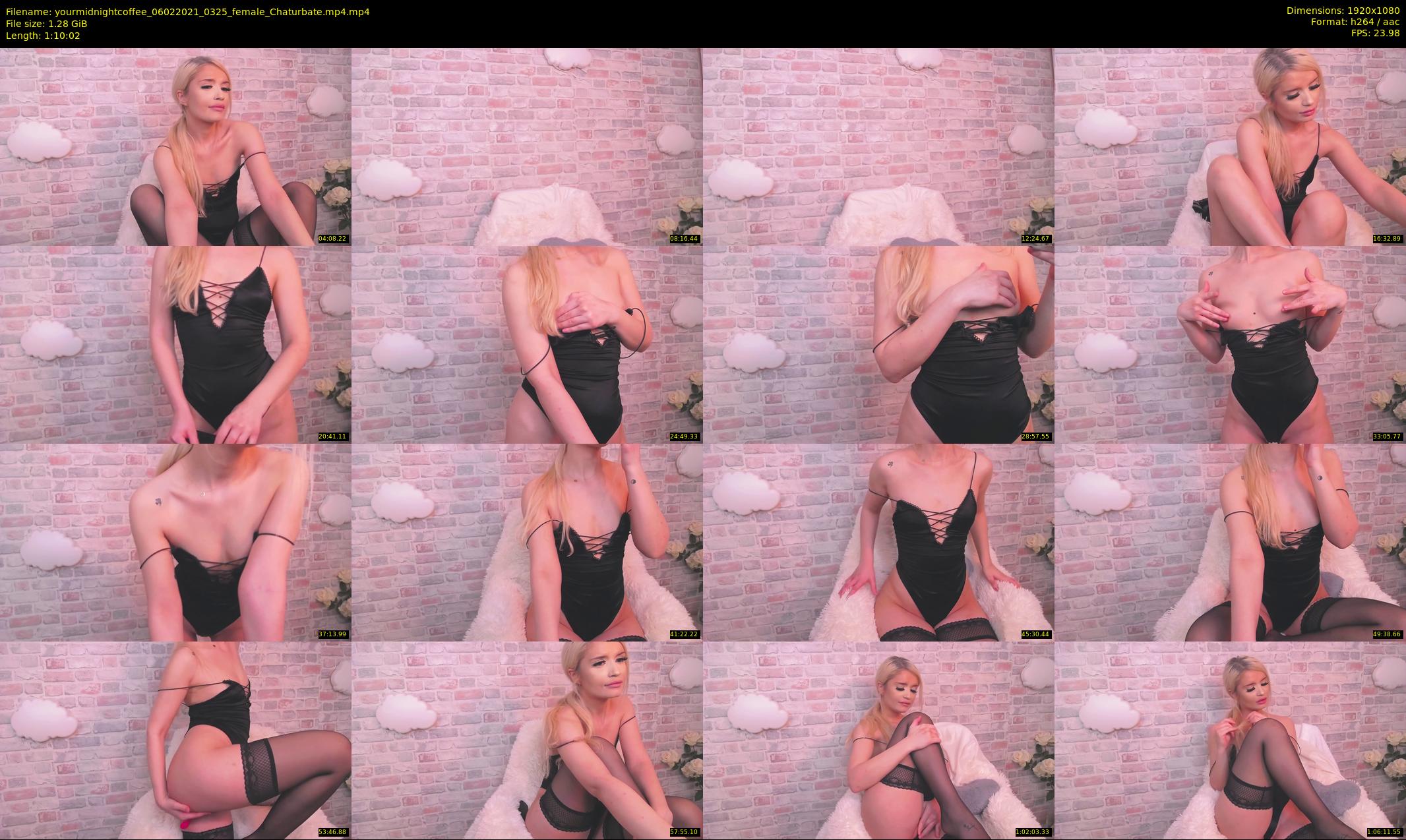 yourmidnightcoffee — 71 minute Chaturbate female cam show recording, 1080p, Feb 6, 2021