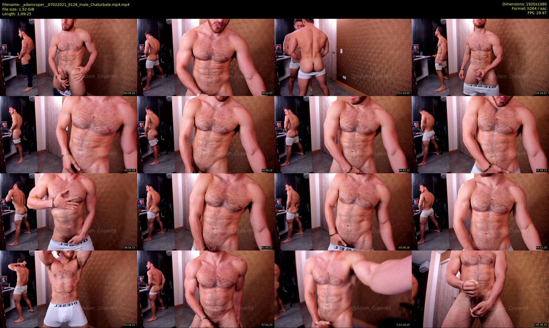 _adamcoper_ — 70 minute Chaturbate male cam show recording, 1080p, Feb 7, 2021