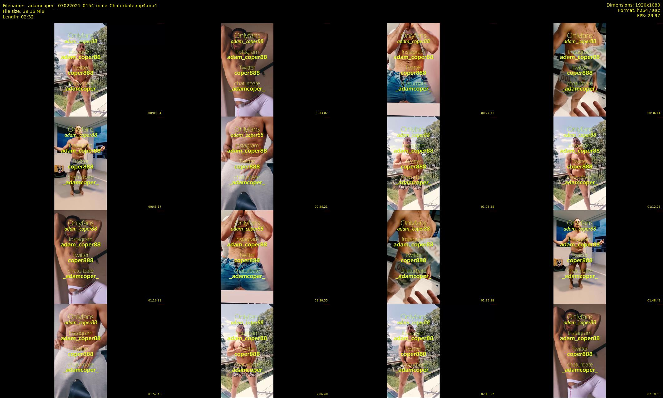 _adamcoper_ — 3 minute Chaturbate male cam show recording, 1080p, Feb 7, 2021