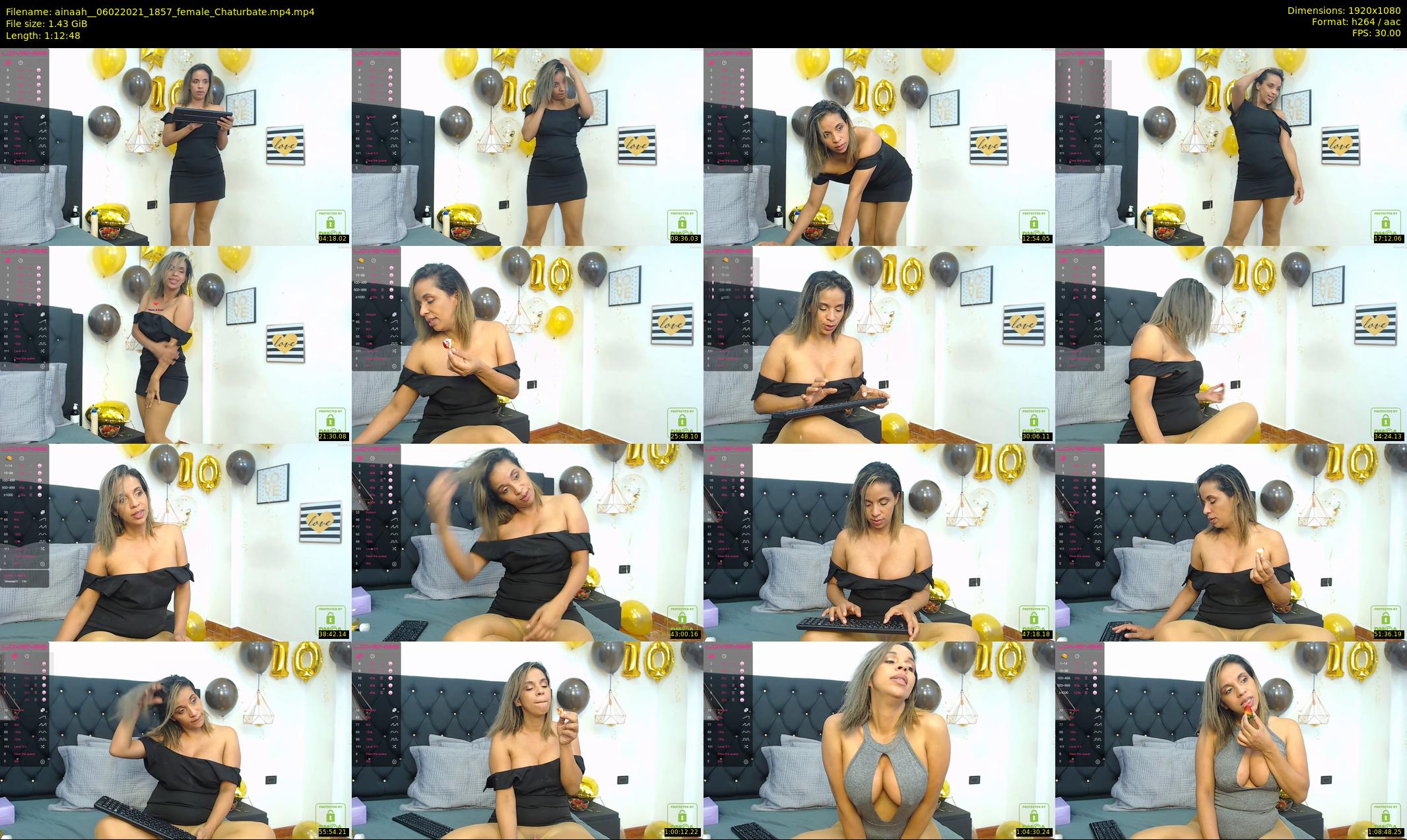 ainaah_ — 73 minute Chaturbate female cam show recording, 1080p, Feb 6, 2021