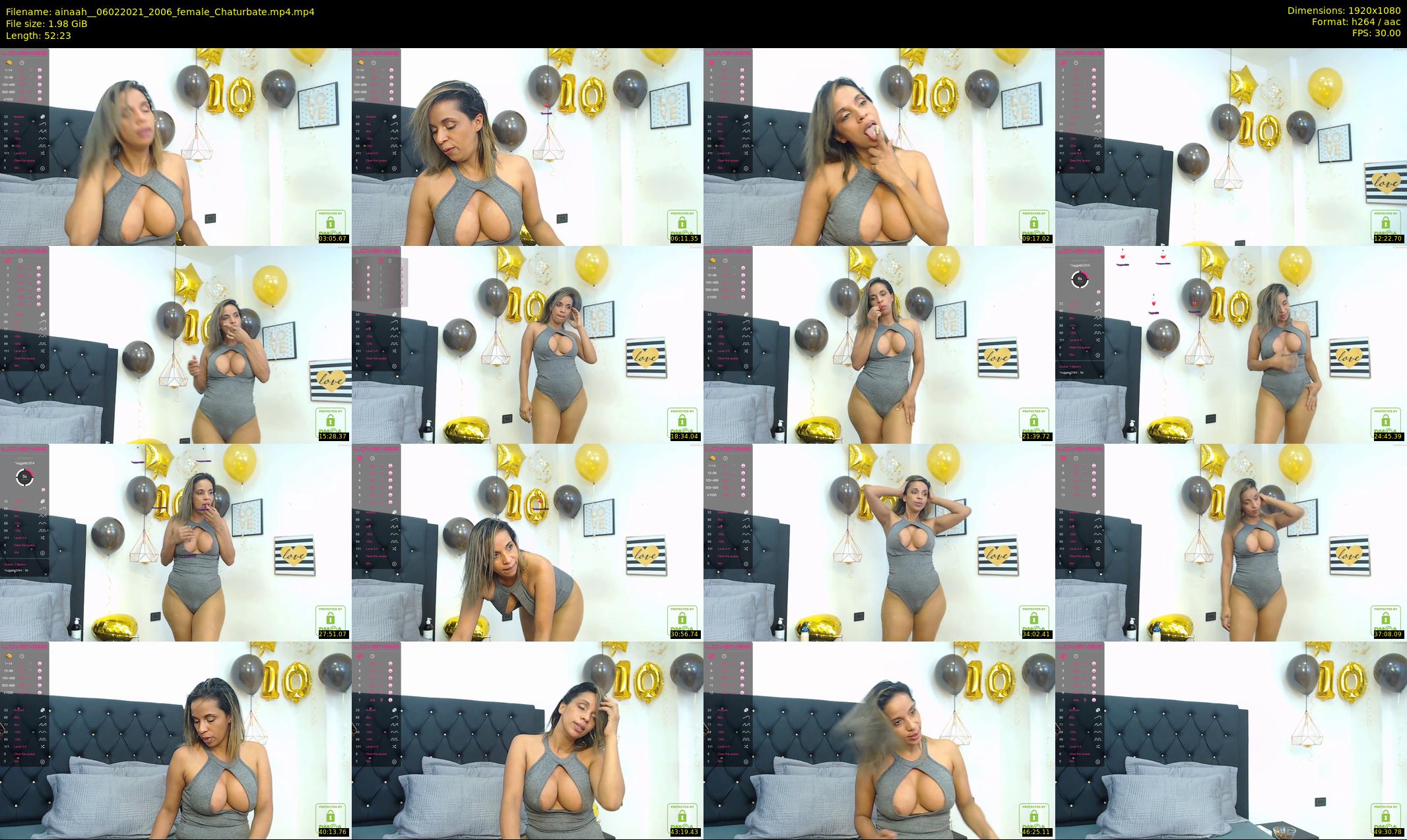 ainaah_ — 53 minute Chaturbate female cam show recording, 1080p, Feb 6, 2021