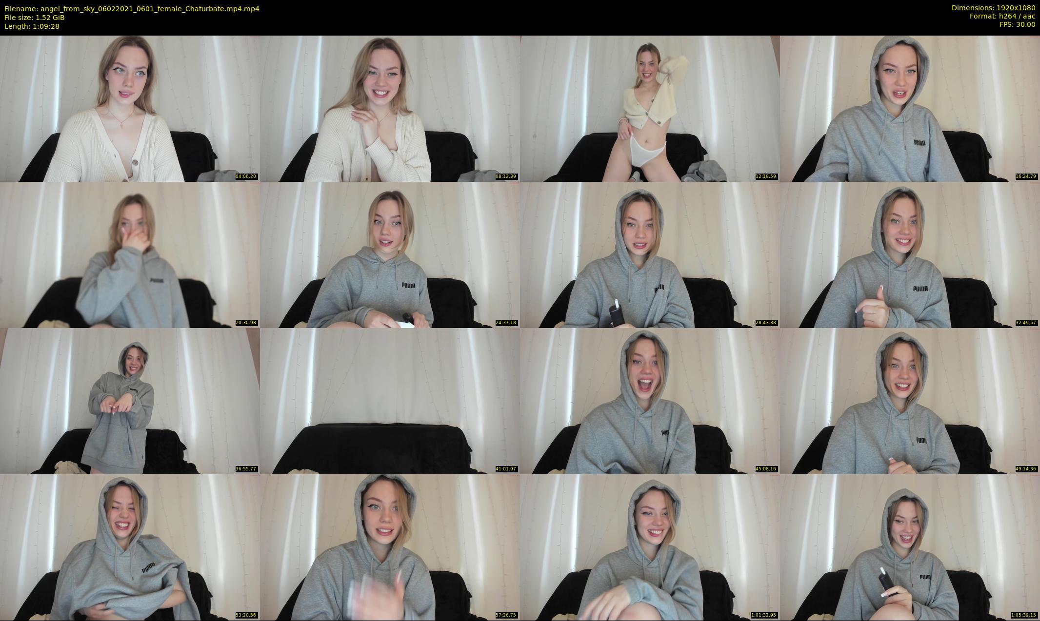 angel_from_sky — 70 minute Chaturbate female cam show recording, 1080p, Feb 6, 2021