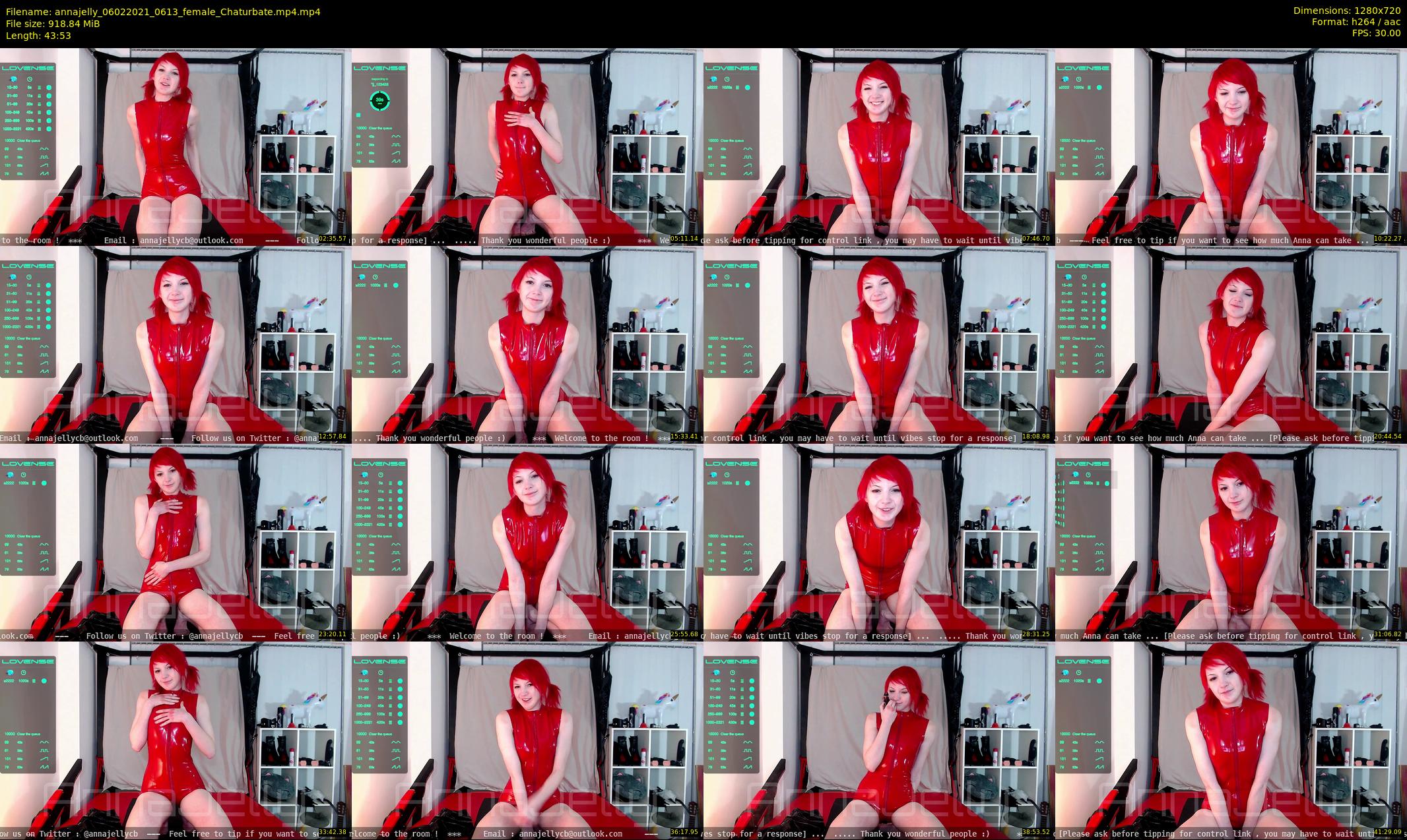 annajelly — 44 minute Chaturbate couple cam show recording, 720p, Feb 6, 2021