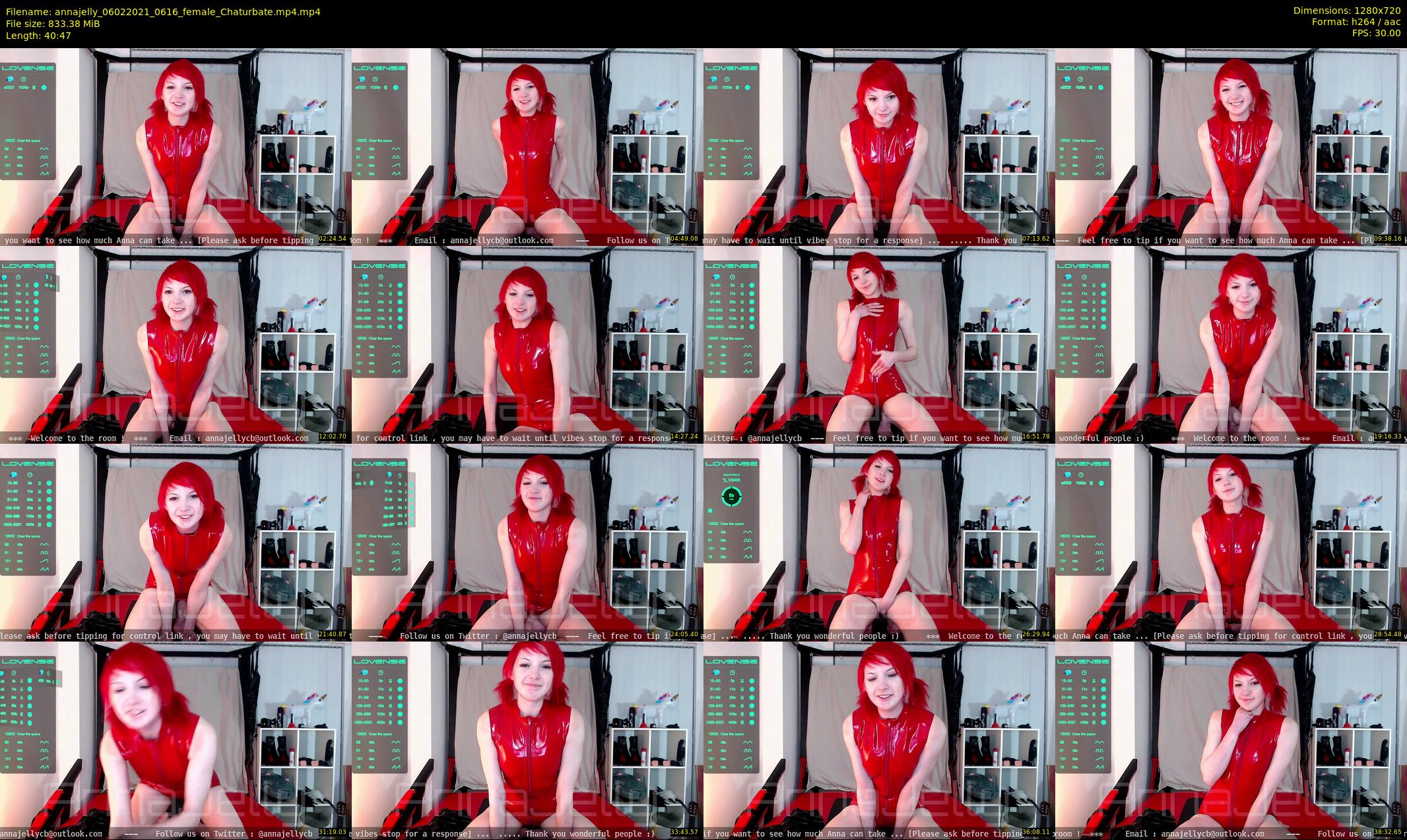 annajelly — 41 minute Chaturbate couple cam show recording, 720p, Feb 6, 2021