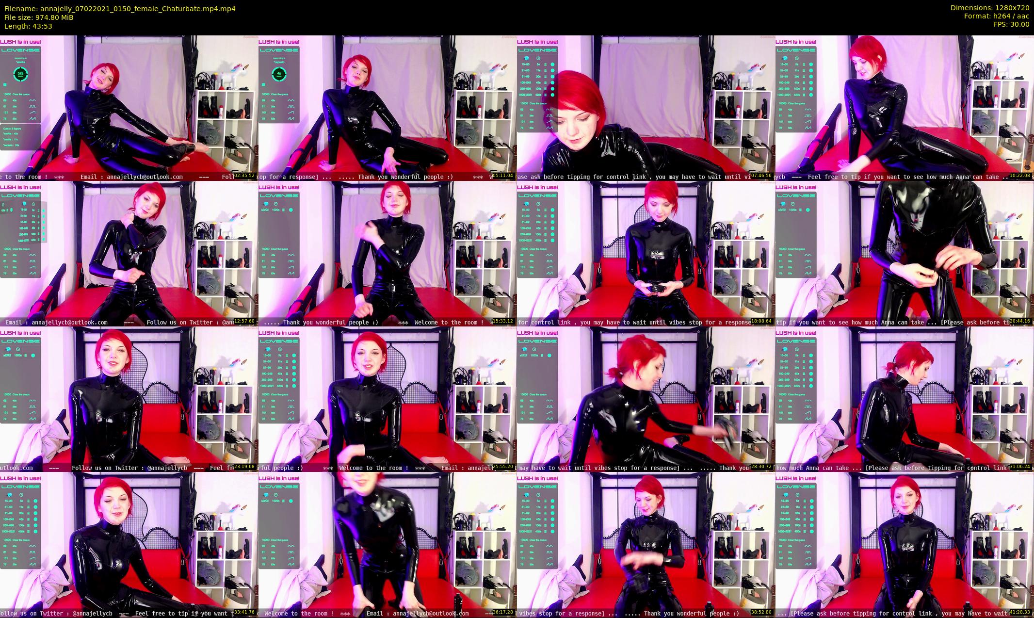 annajelly — 44 minute Chaturbate couple cam show recording, 720p, Feb 7, 2021