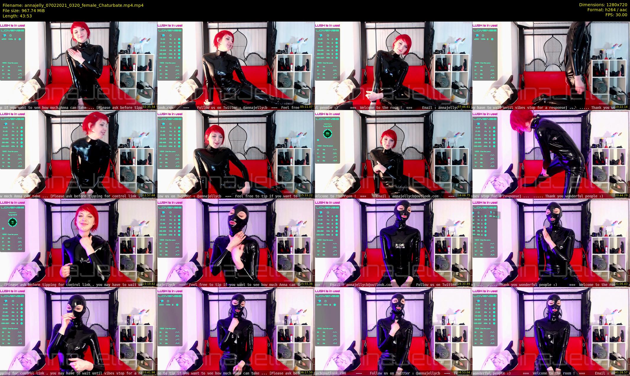 annajelly — 44 minute Chaturbate couple cam show recording, 720p, Feb 7, 2021