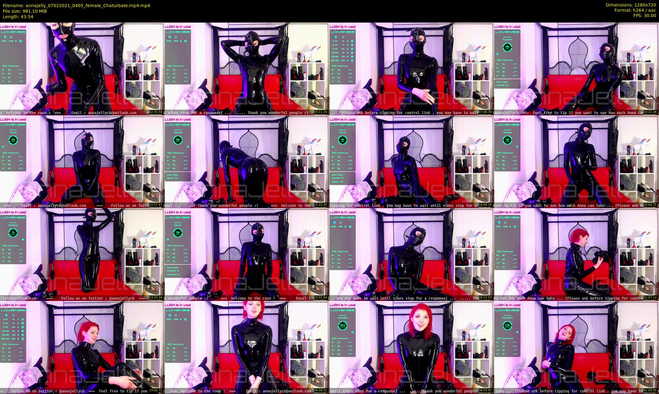 annajelly — 44 minute Chaturbate couple cam show recording, 720p, Feb 7, 2021