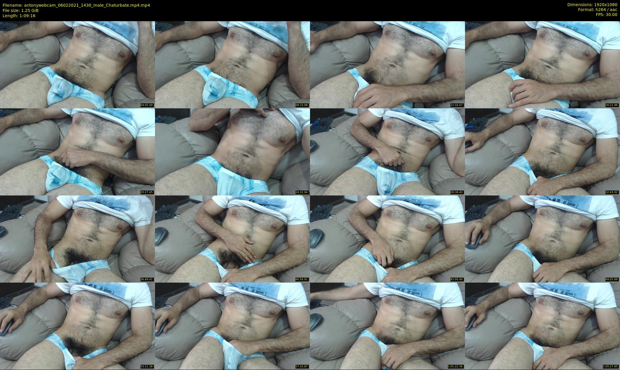 antonywebcam — 70 minute Chaturbate male cam show recording, 1080p, Feb 6, 2021