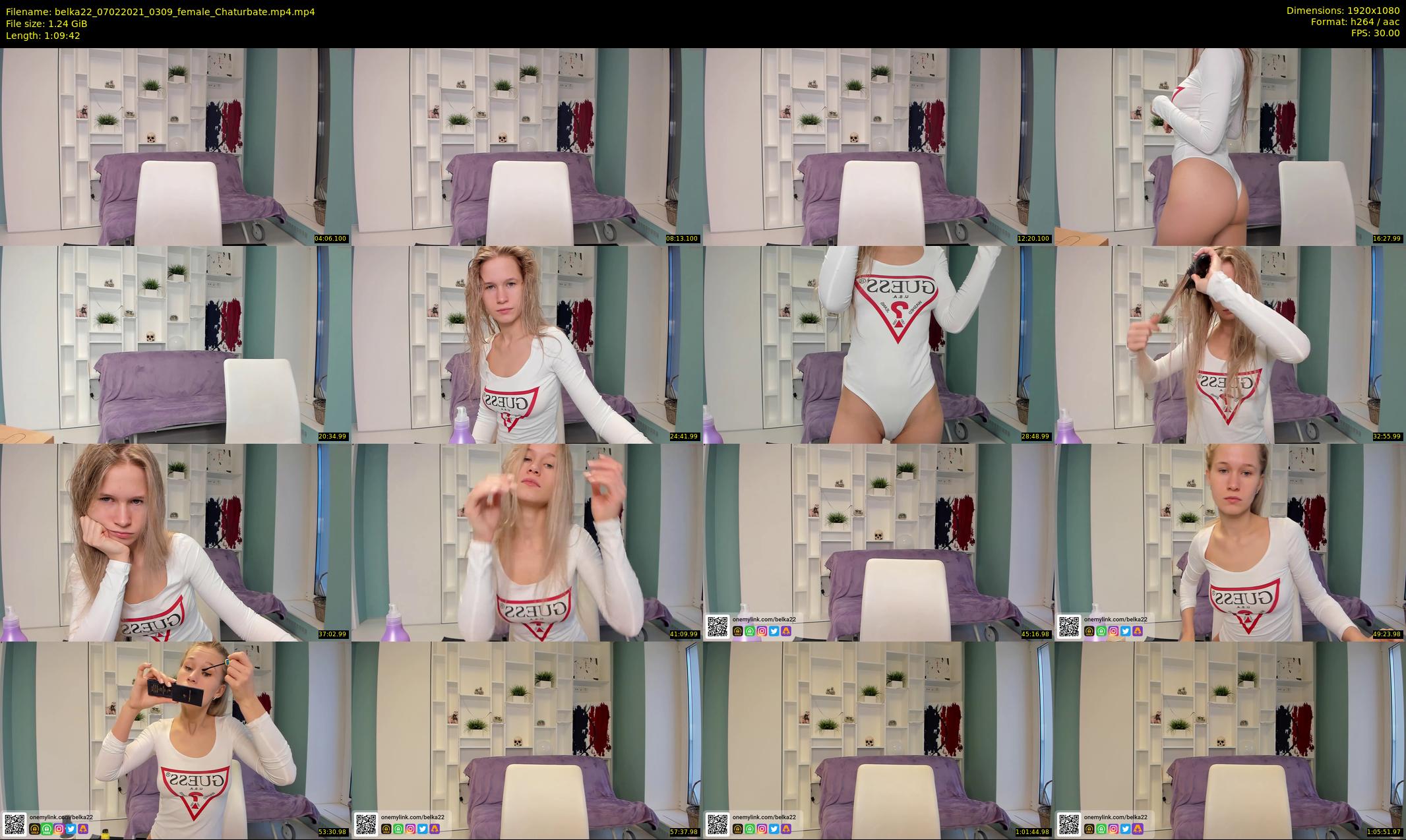 belka22 — 70 minute Chaturbate female cam show recording, 1080p, Feb 7, 2021