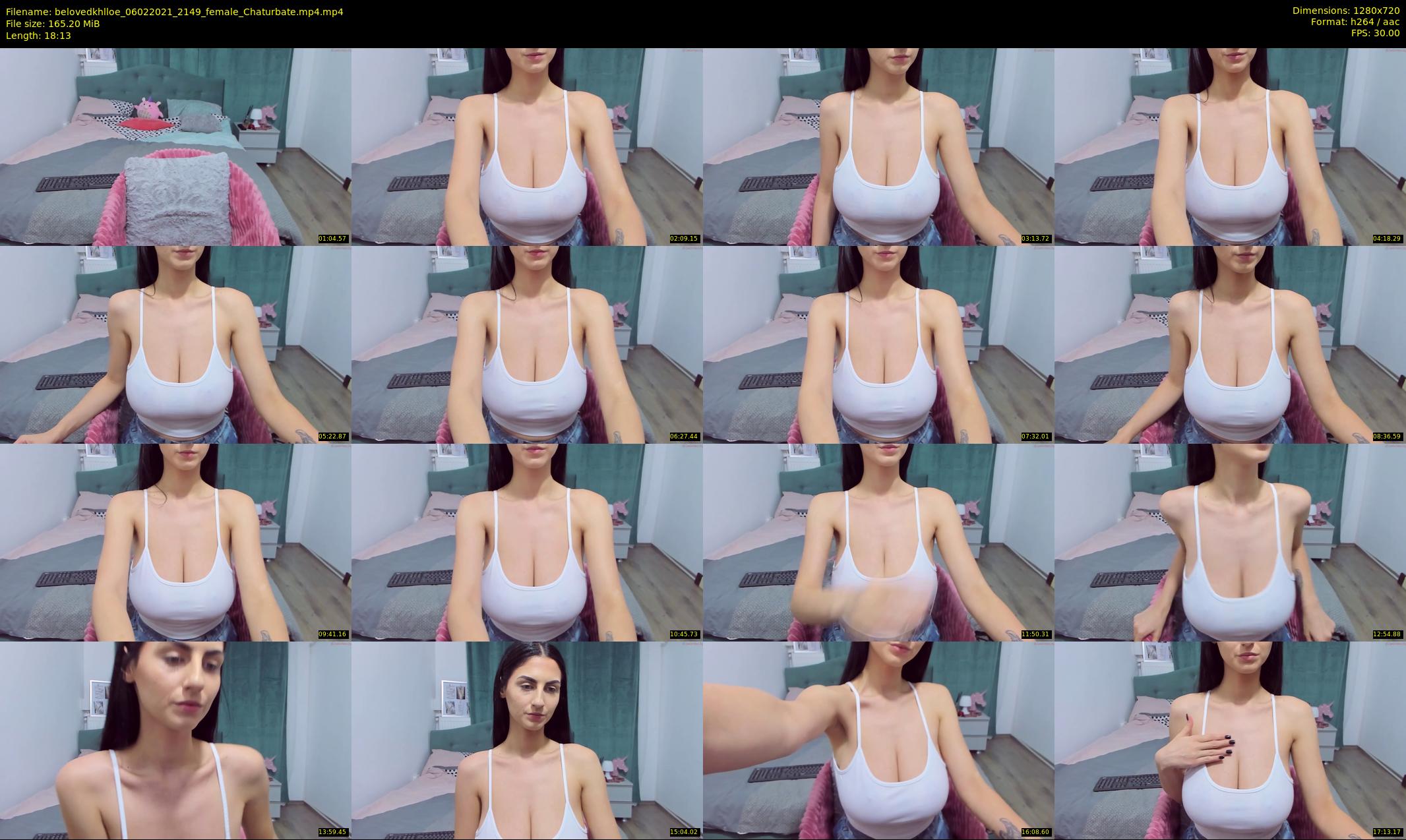 belovedkhlloe — 19 minute Chaturbate female cam show recording, 720p, Feb 6, 2021