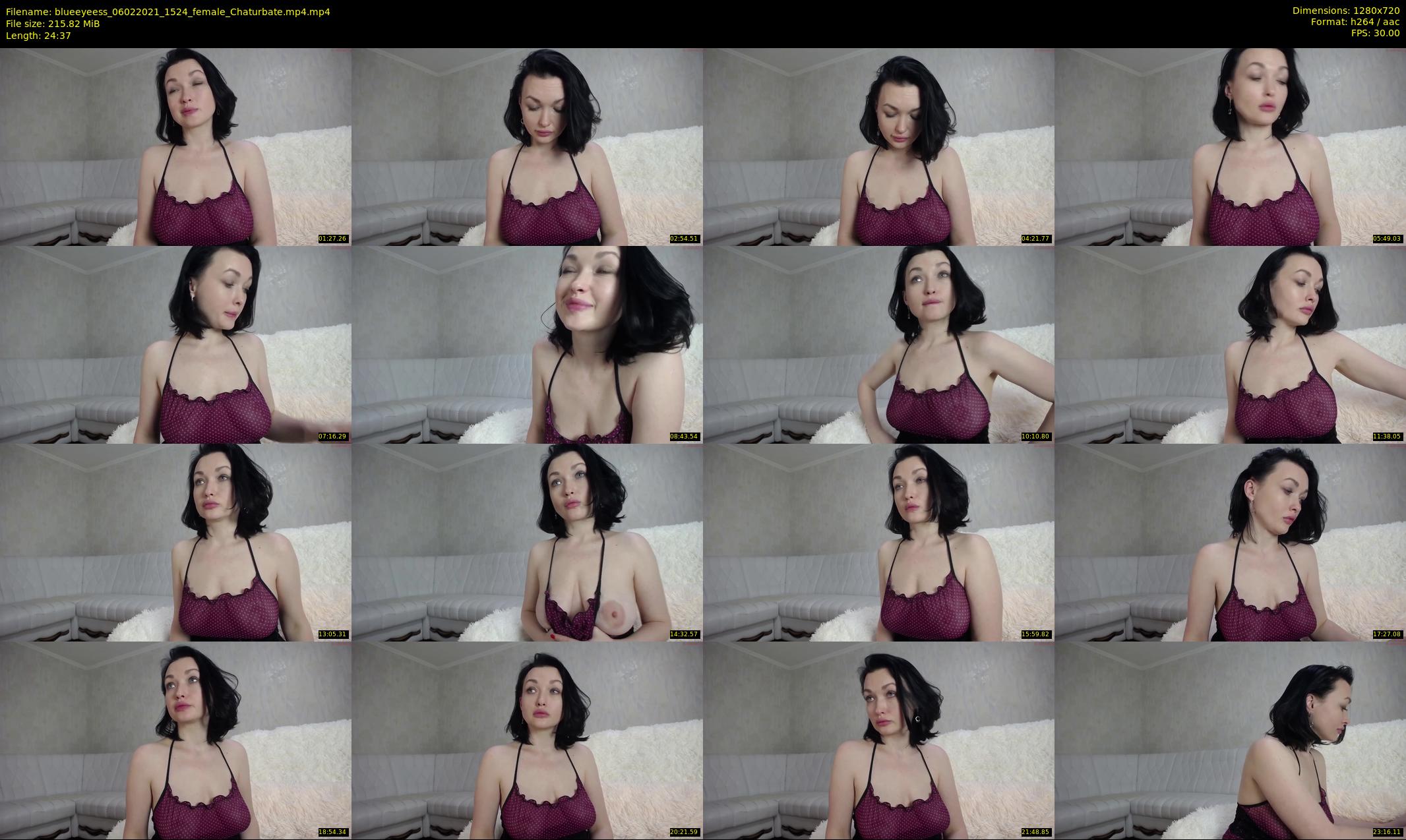 blueeyeess — 25 minute Chaturbate female cam show recording, 720p, Feb 6, 2021