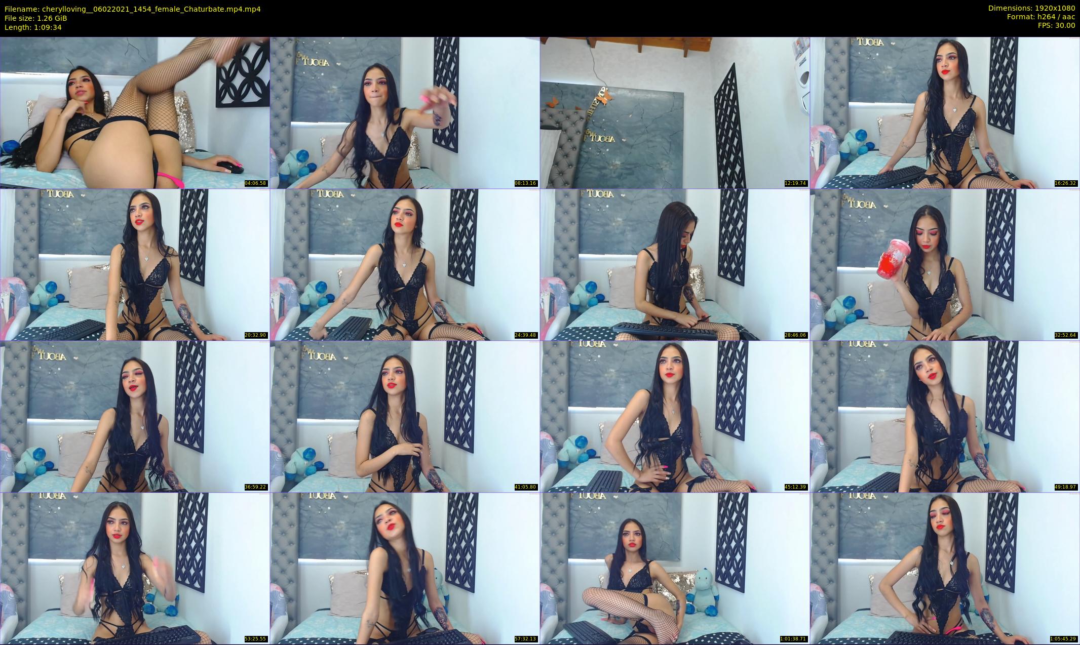 cherylloving_ — 70 minute Chaturbate female cam show recording, 1080p, Feb 6, 2021