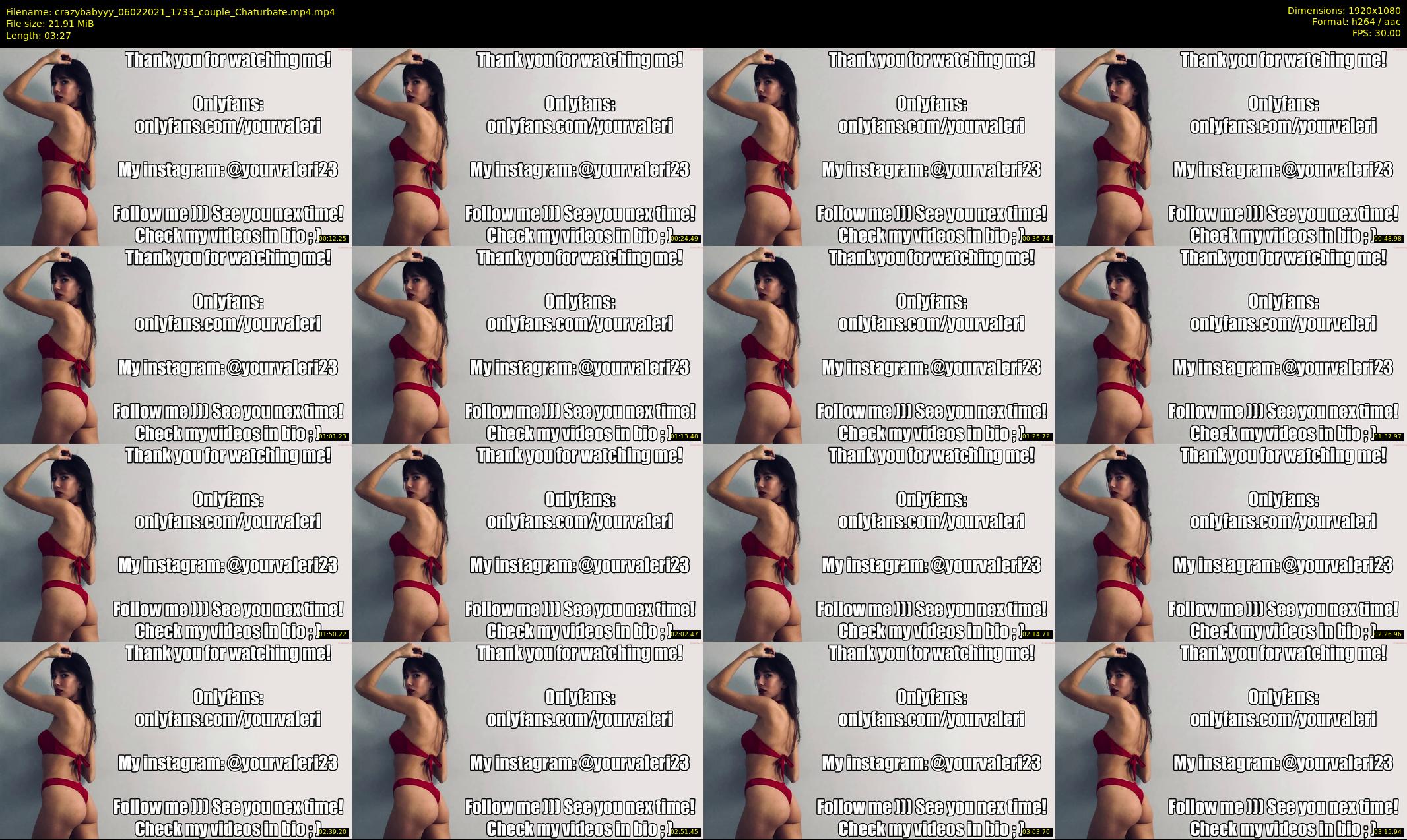 crazybabyyy — 4 minute Chaturbate couple cam show recording, 1080p, Feb 6, 2021