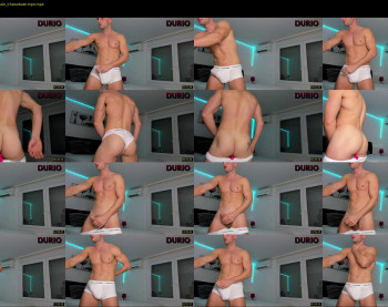 durio — 23 minute Chaturbate male cam show recording, 720p, Feb 6, 2021