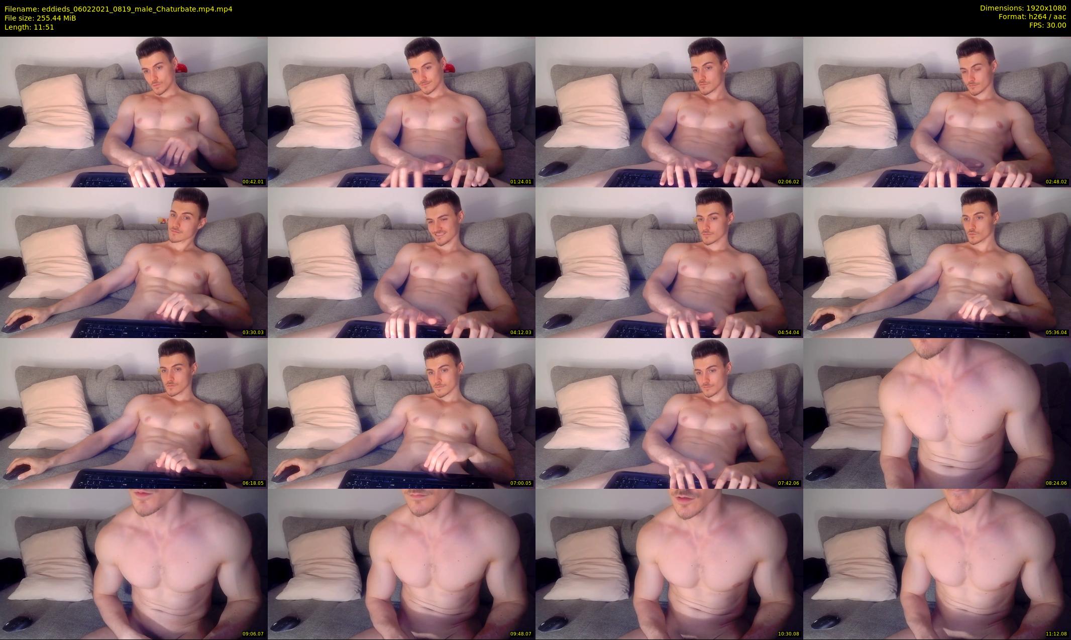 eddieds — 12 minute Chaturbate male cam show recording, 1080p, Feb 6, 2021