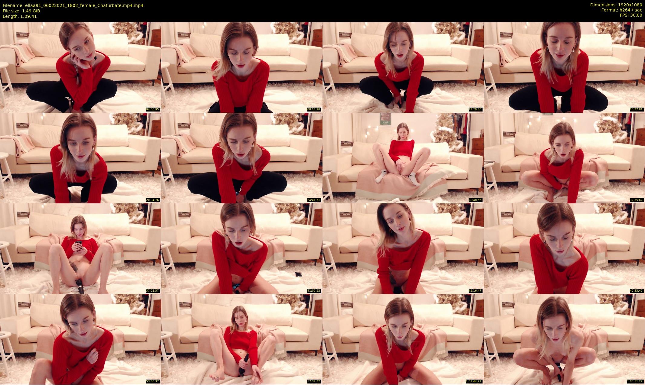 ellaa91 — 70 minute Chaturbate female cam show recording, 1080p, Feb 6, 2021