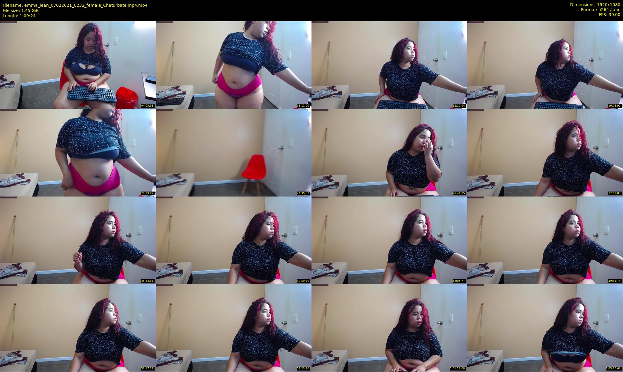 emma_lean — 70 minute Chaturbate female cam show recording, 1080p, Feb 7, 2021