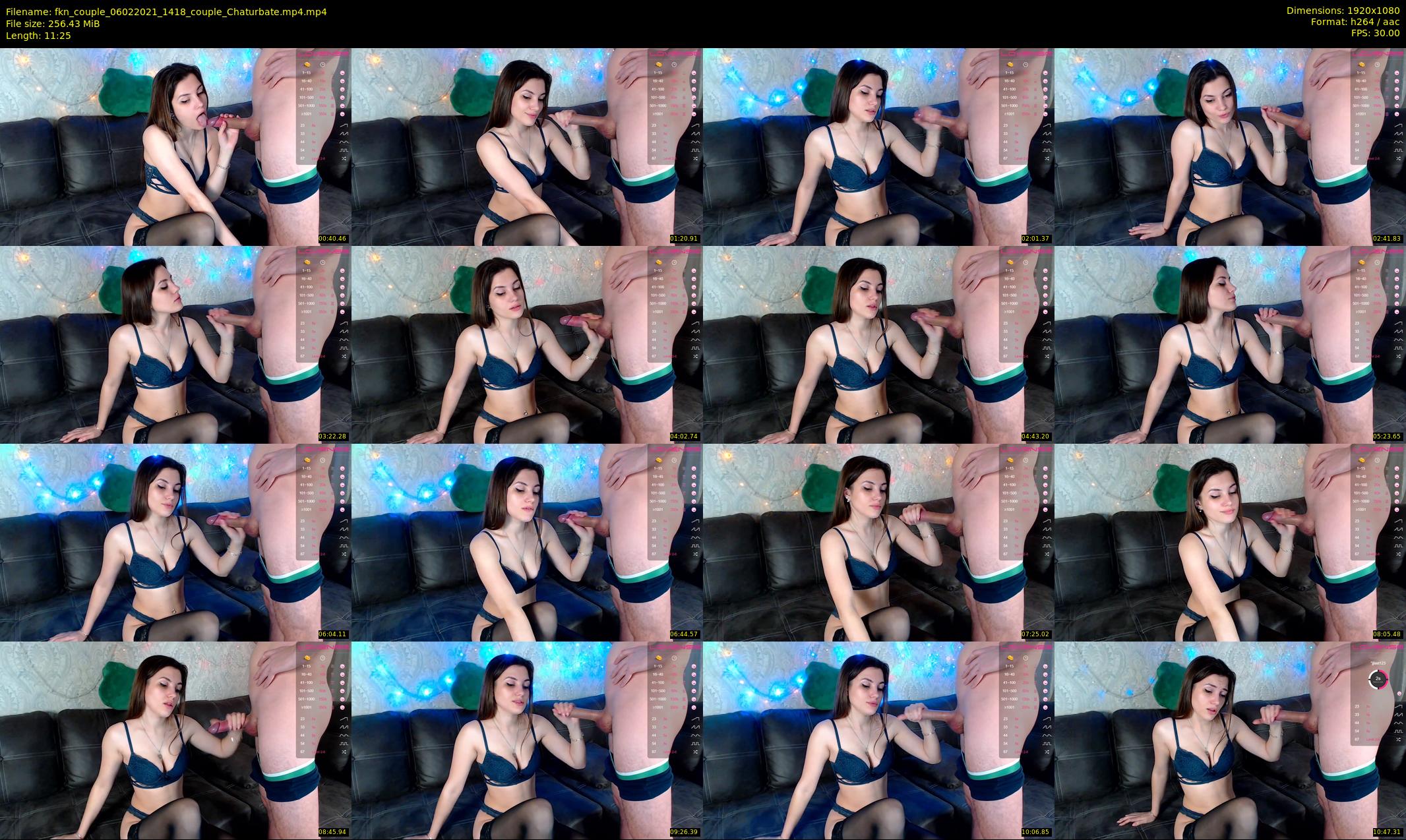 fkn_couple — 12 minute Chaturbate couple cam show recording, 1080p, Feb 6, 2021