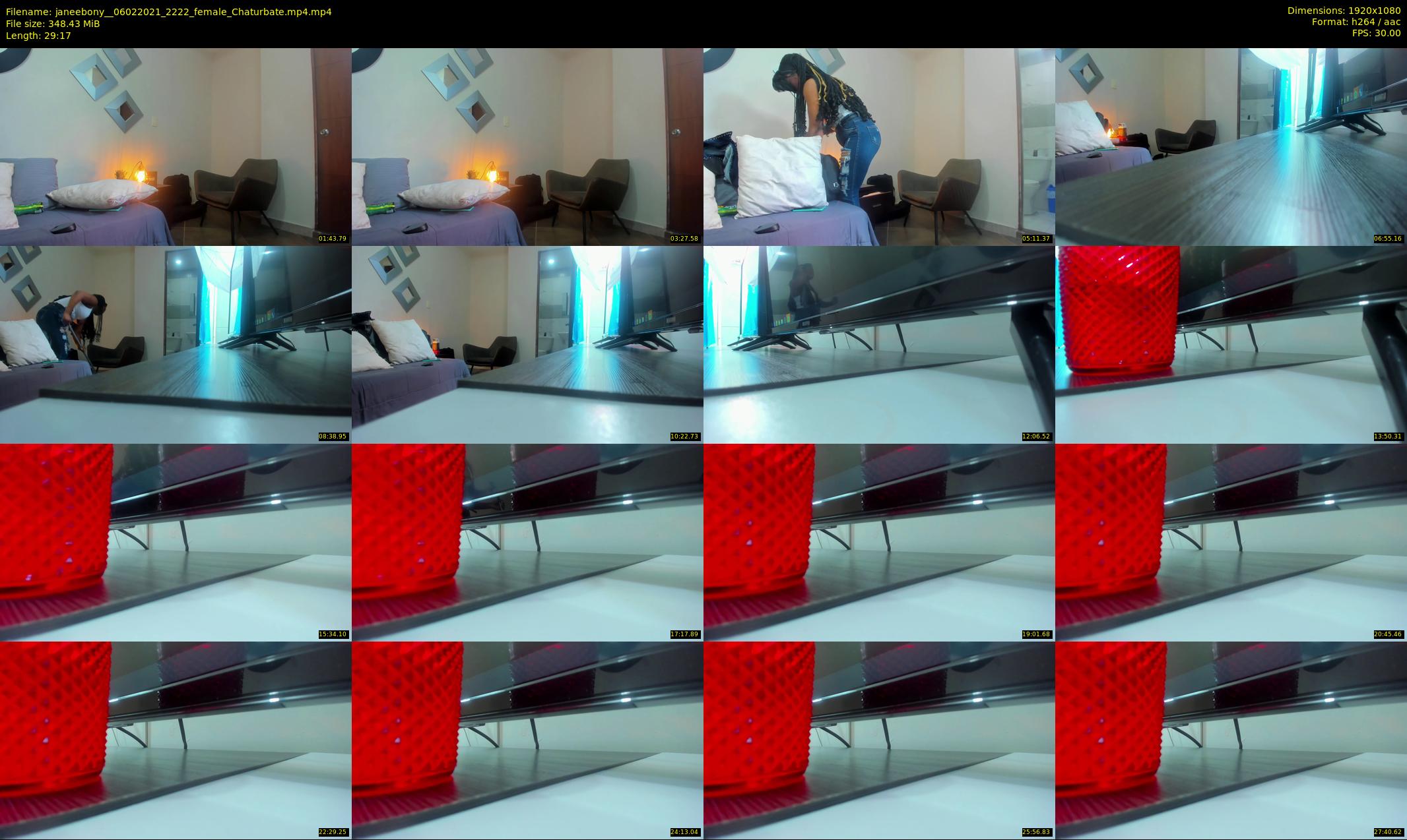 janeebony_ — 30 minute Chaturbate female cam show recording, 1080p, Feb 6, 2021