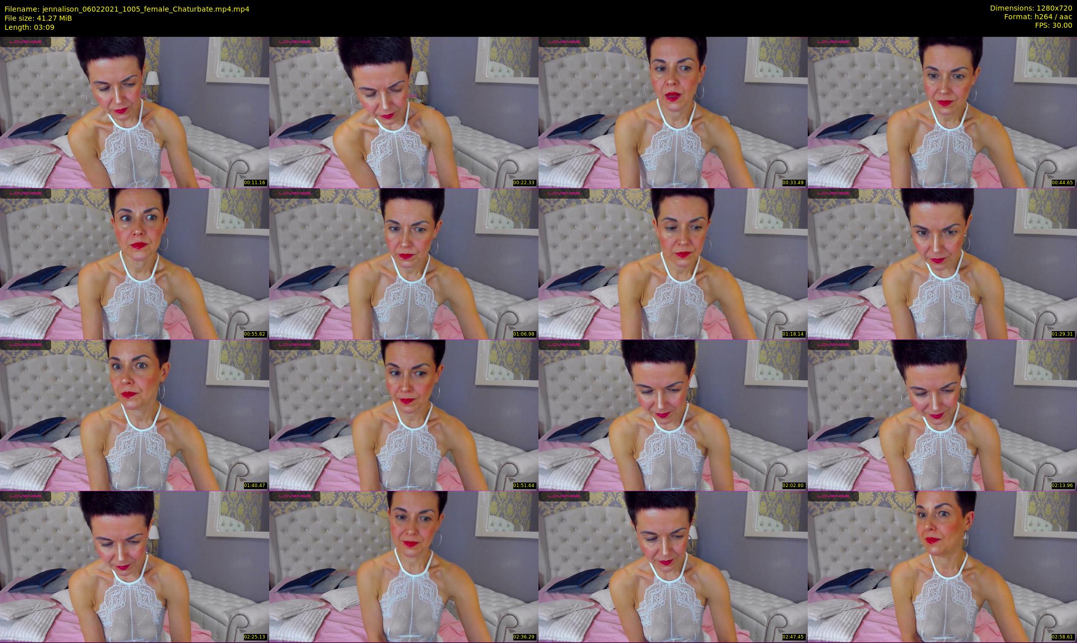 jennalison — 4 minute Chaturbate female cam show recording, 720p, Feb 6, 2021