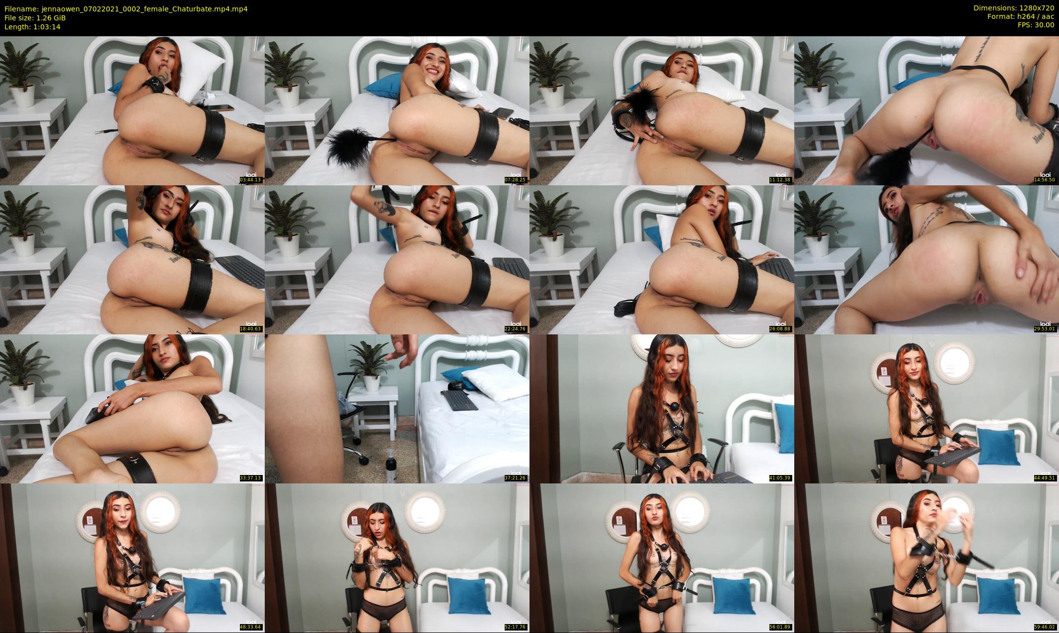 jennaowen — 64 minute Chaturbate female cam show recording, 720p, Feb 7, 2021