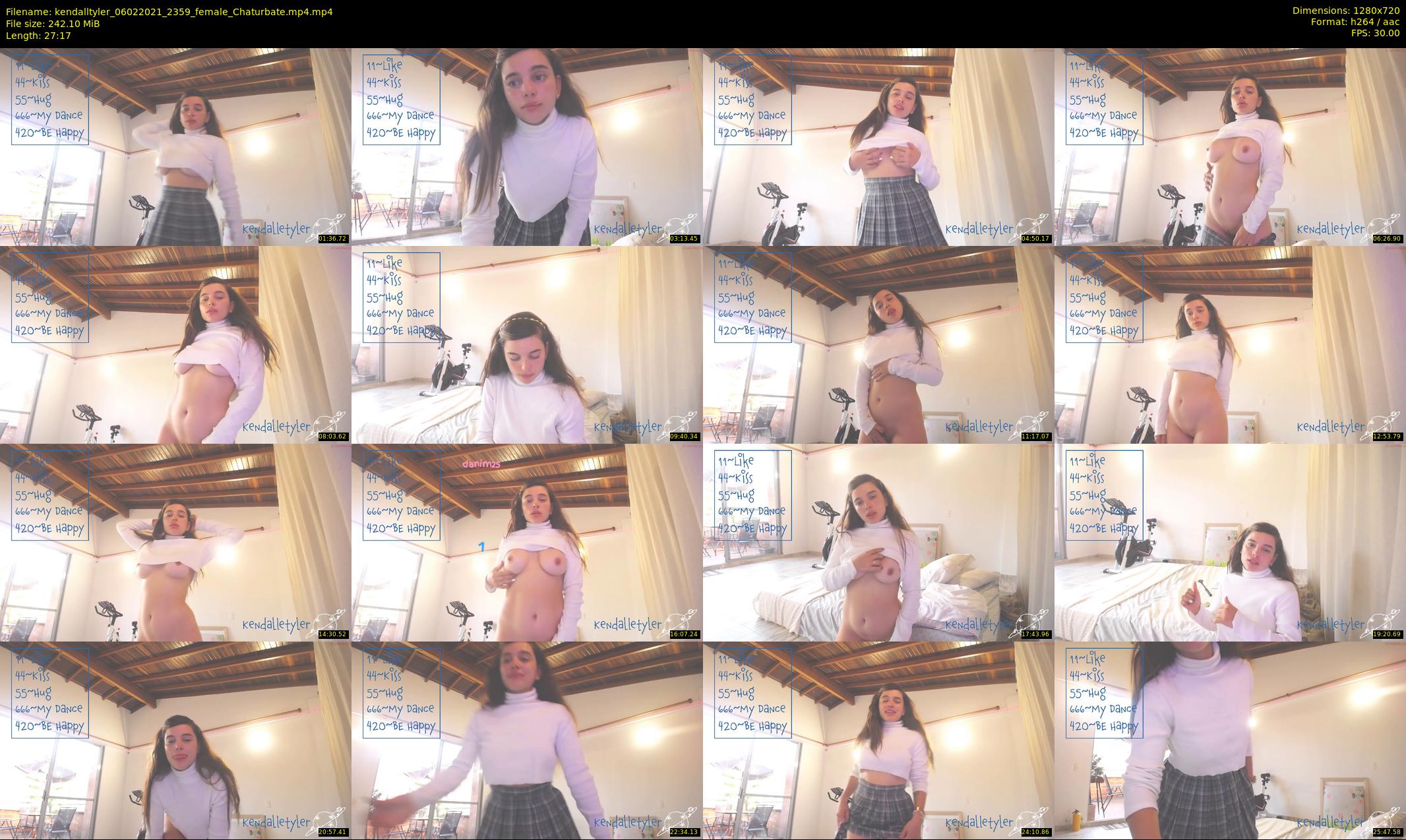 kendalltyler — 28 minute Chaturbate female cam show recording, 720p, Feb 6, 2021
