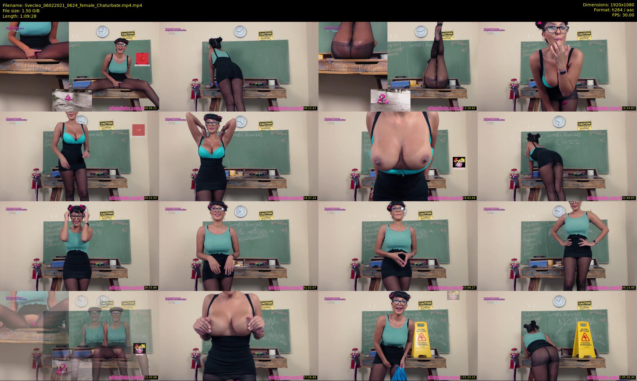 livecleo — 70 minute Chaturbate female cam show recording, 1080p, Feb 6, 2021