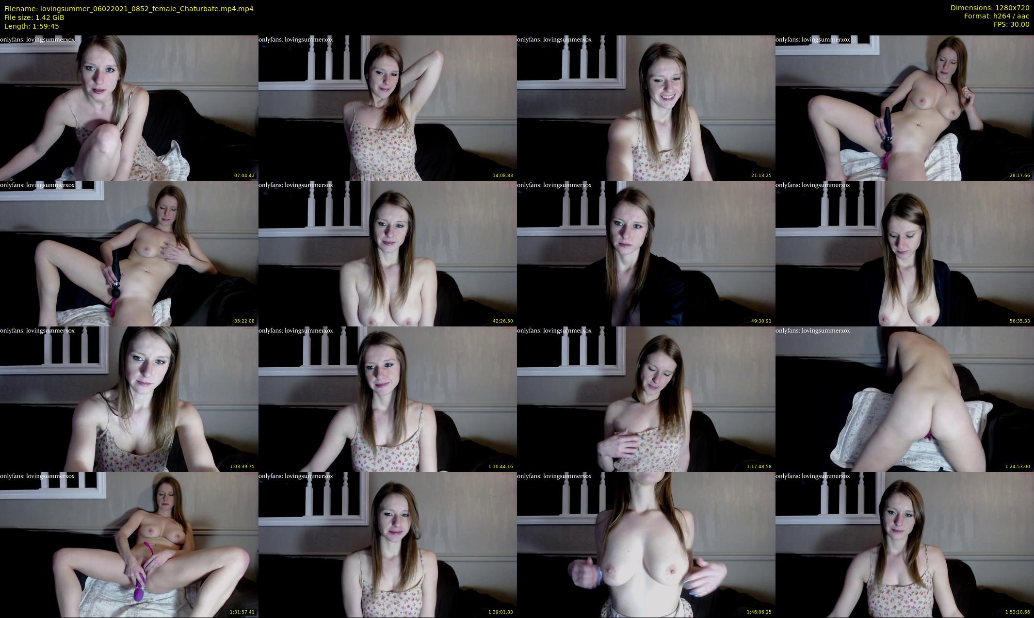 lovingsummer — 120 minute Chaturbate female cam show recording, 720p, Feb 6, 2021