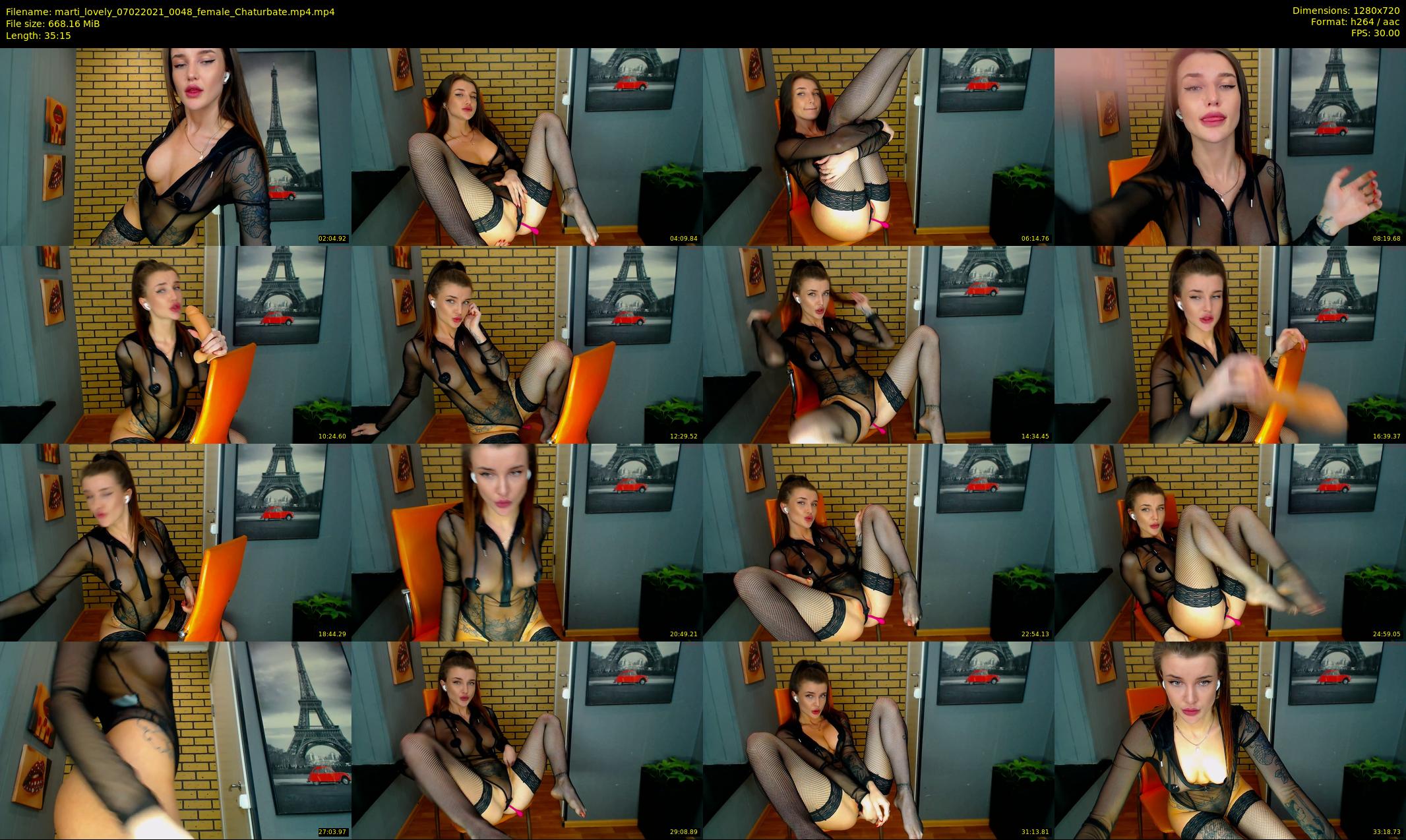 marti_lovely — 36 minute Chaturbate female cam show recording, 720p, Feb 7, 2021
