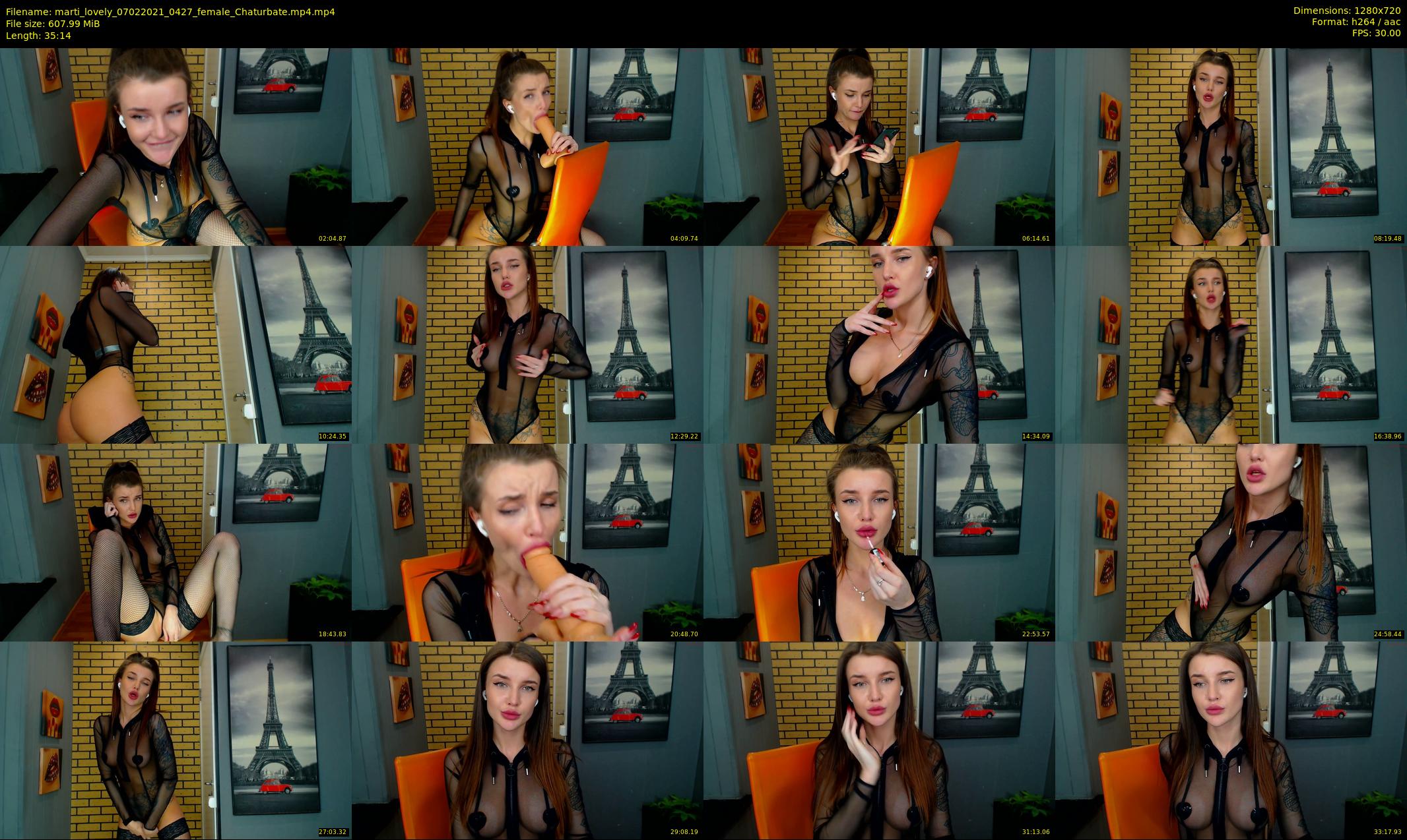 marti_lovely — 36 minute Chaturbate female cam show recording, 720p, Feb 7, 2021