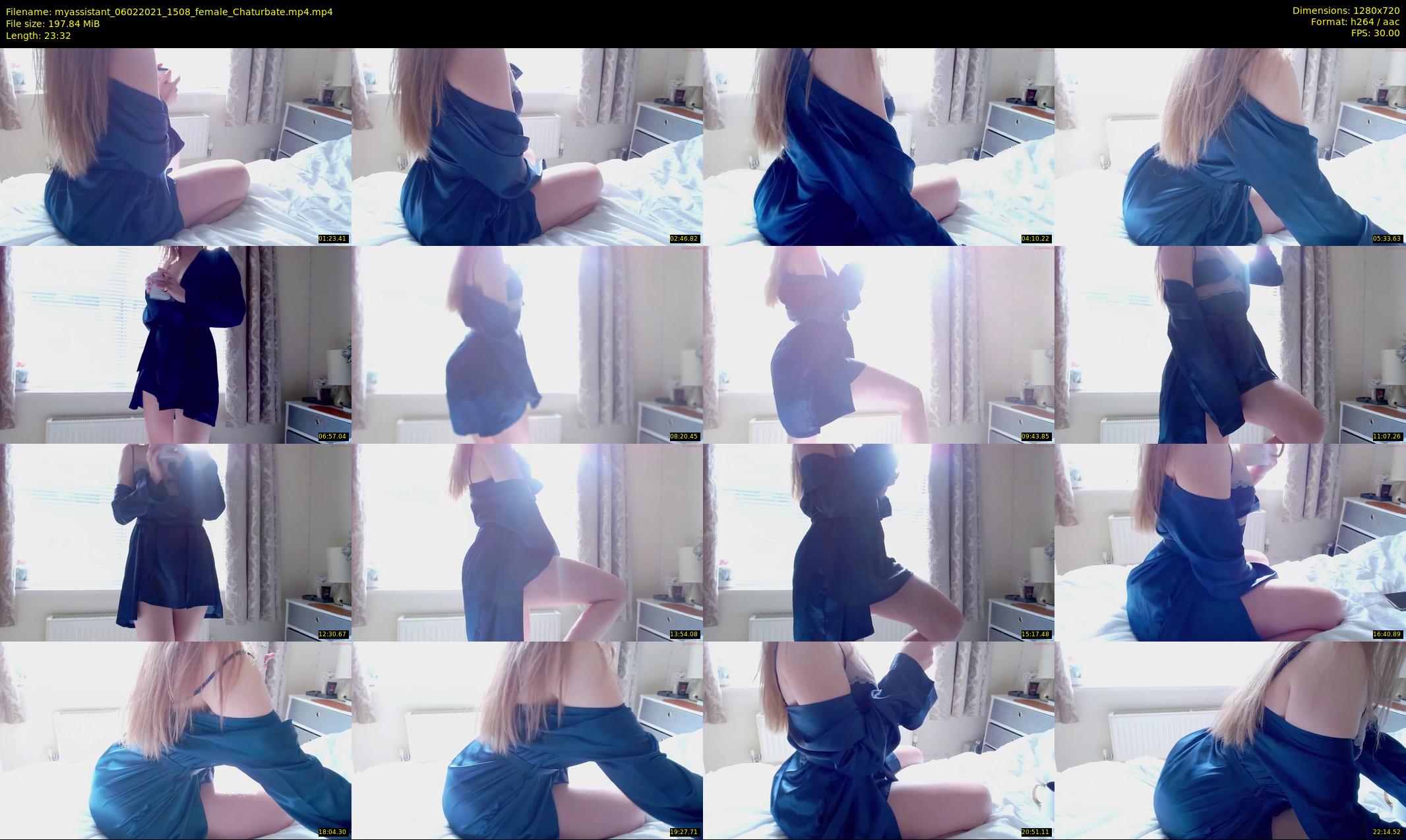myassistant — 24 minute Chaturbate female cam show recording, 720p, Feb 6, 2021