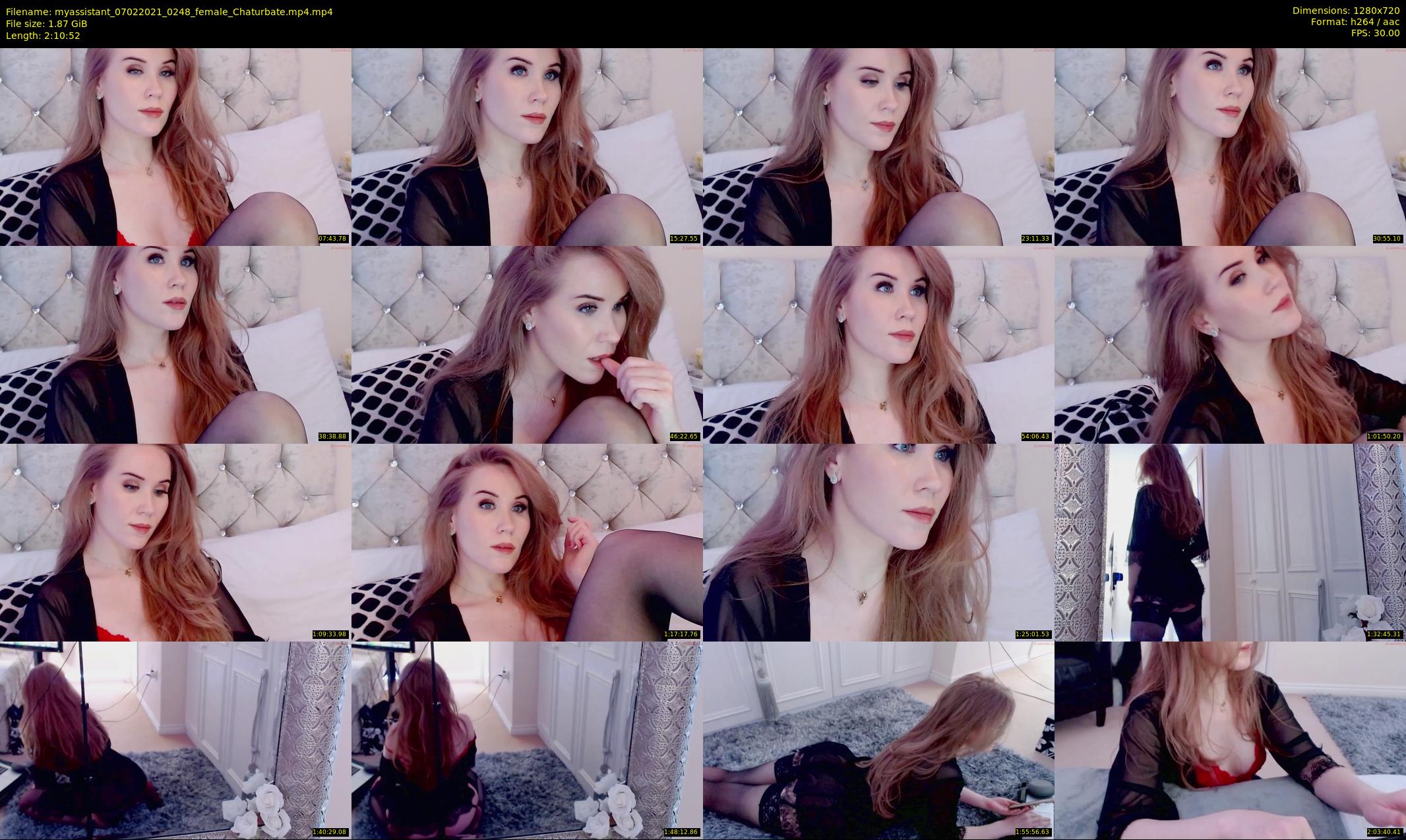 myassistant — 131 minute Chaturbate female cam show recording, 720p, Feb 7, 2021