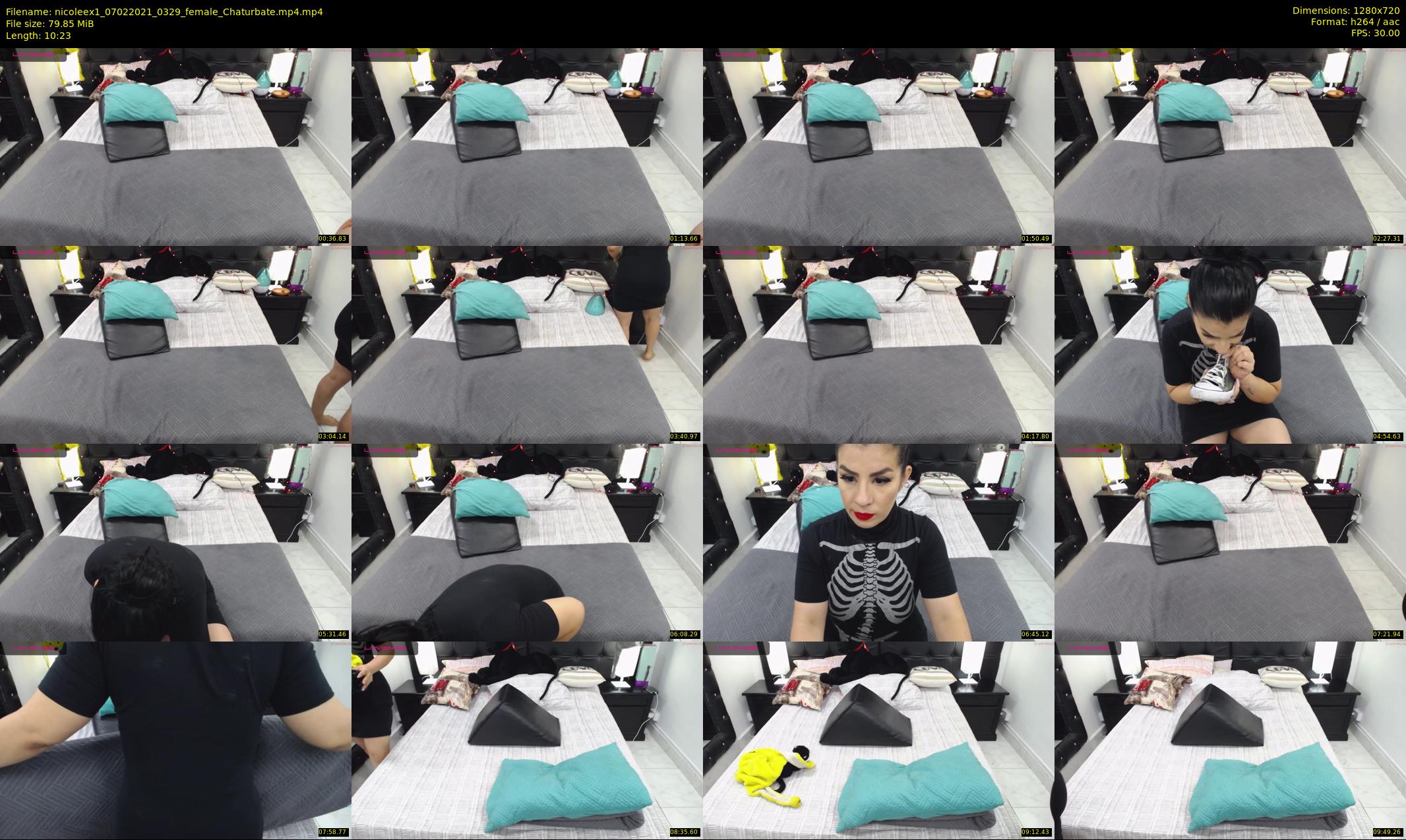 nicoleex1 — 11 minute Chaturbate female cam show recording, 720p, Feb 7, 2021