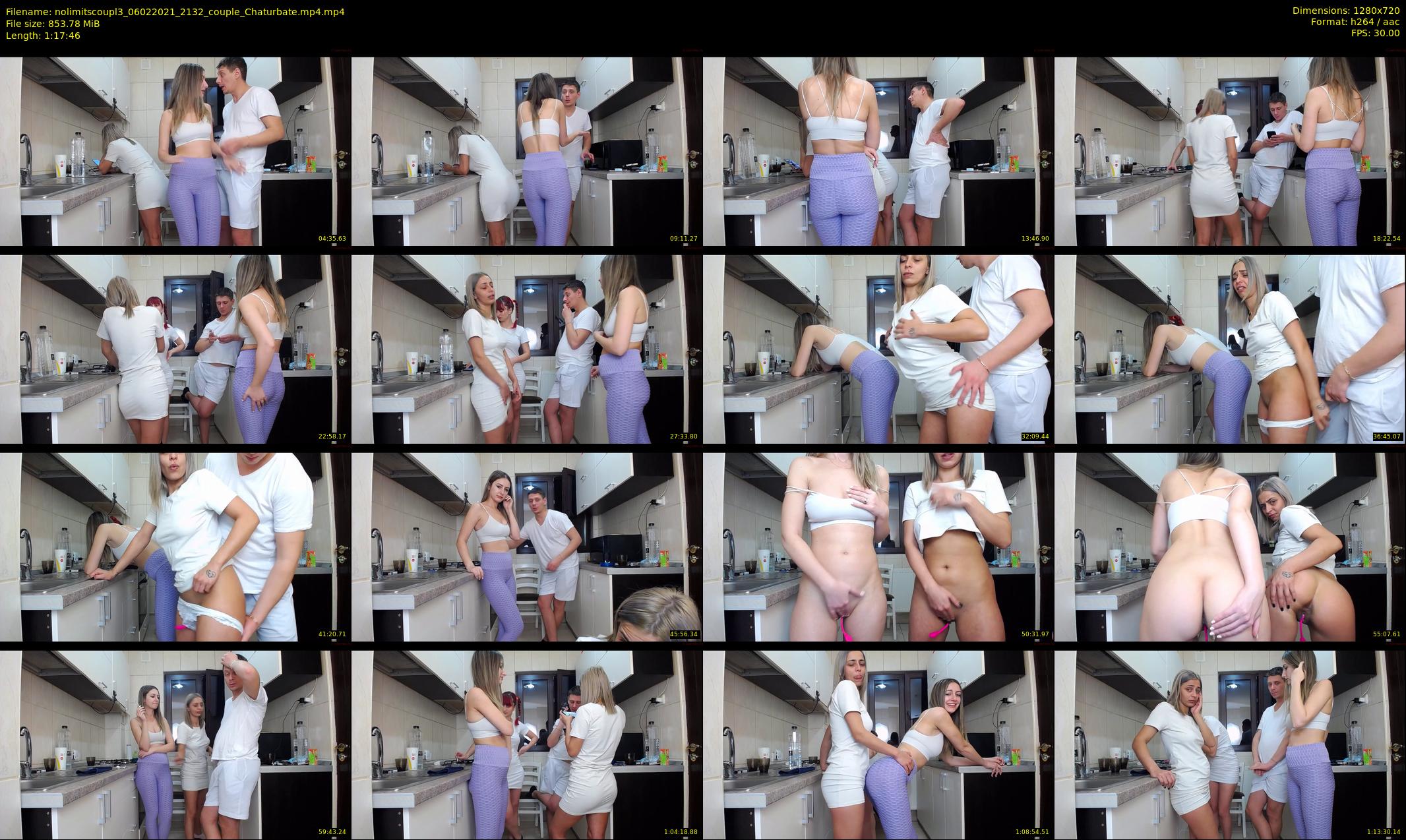 nolimitscoupl3 — 78 minute Chaturbate couple cam show recording, 720p, Feb 6, 2021