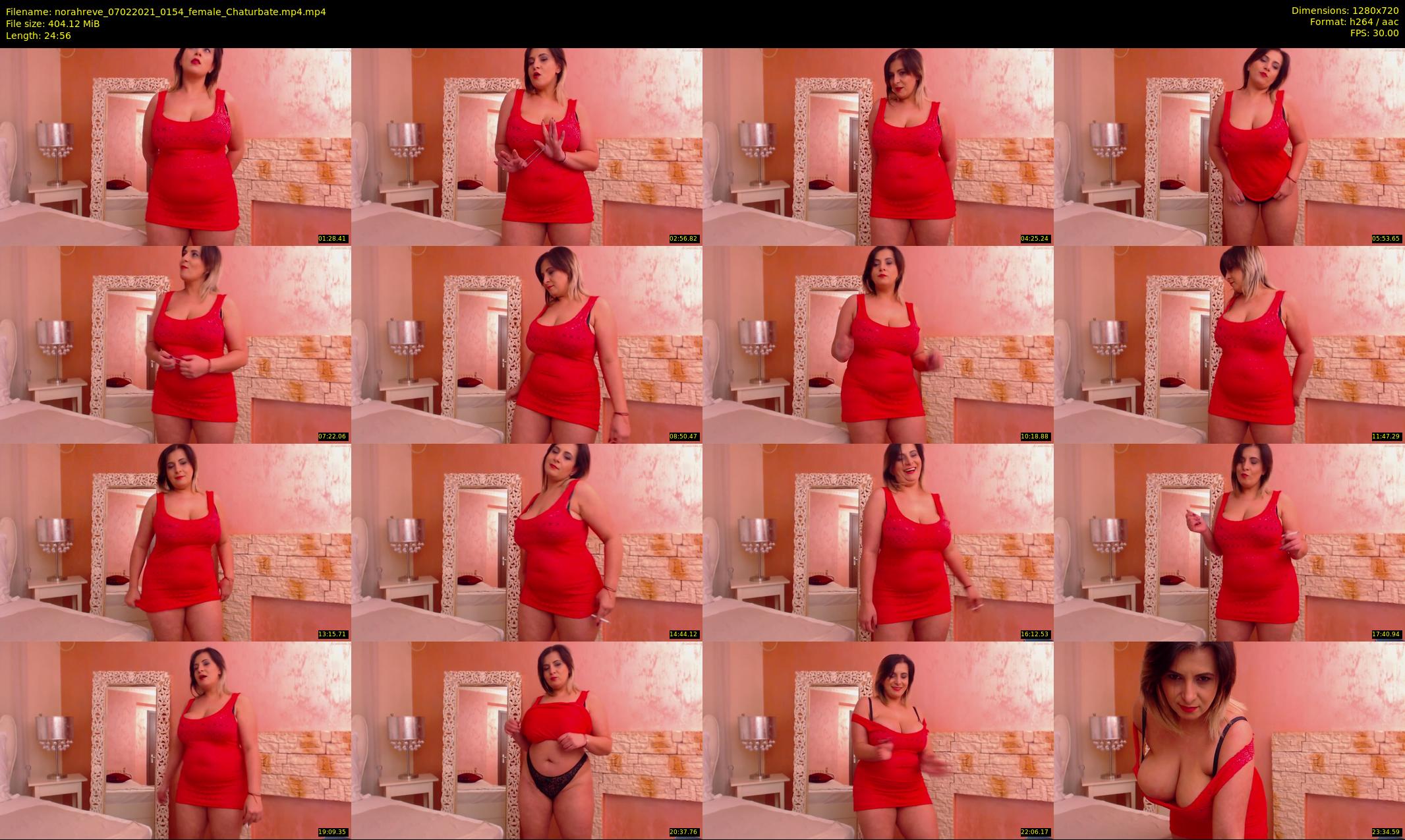 norahreve — 25 minute Chaturbate female cam show recording, 720p, Feb 7, 2021