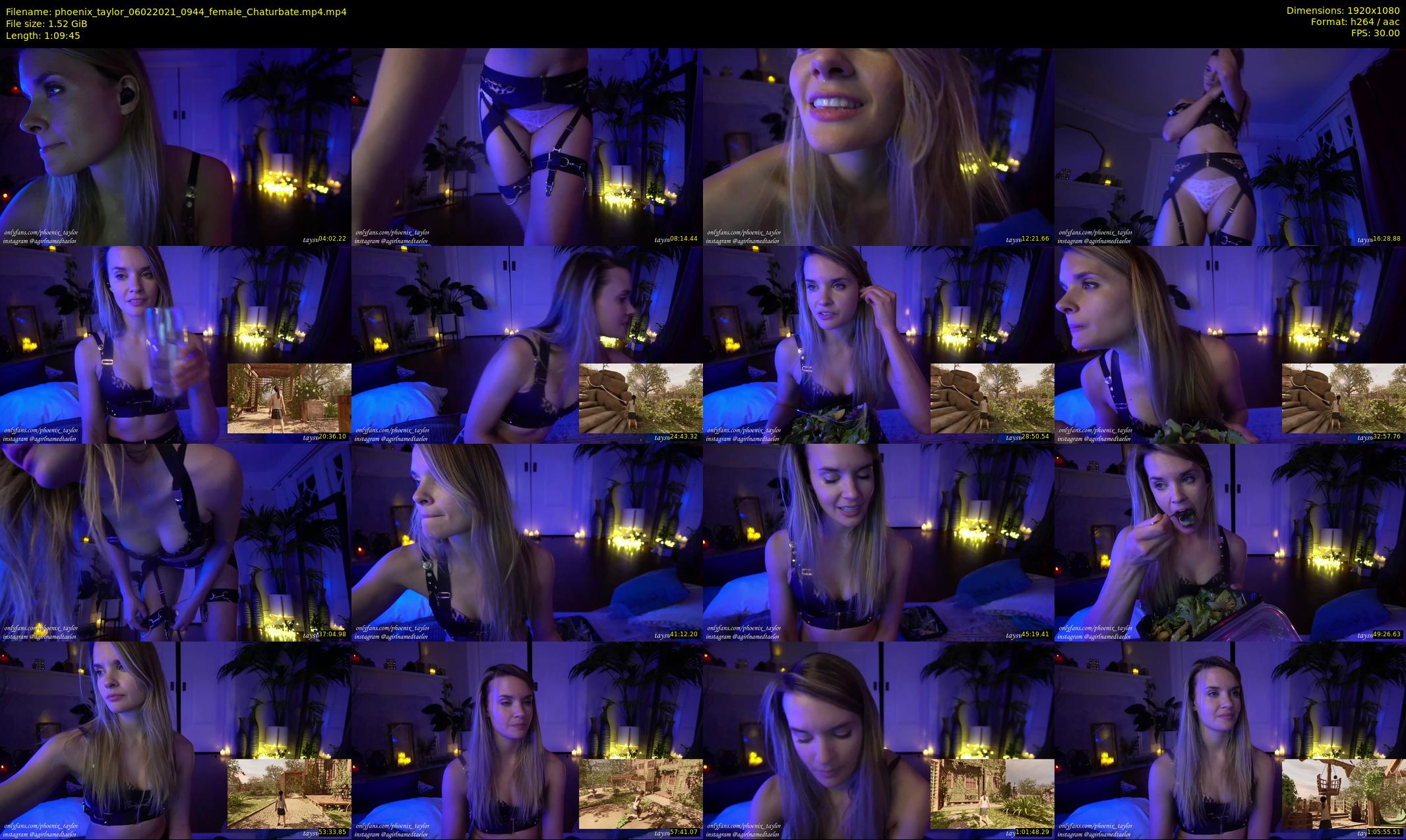 phoenix_taylor — 70 minute Chaturbate female cam show recording, 1080p, Feb 6, 2021