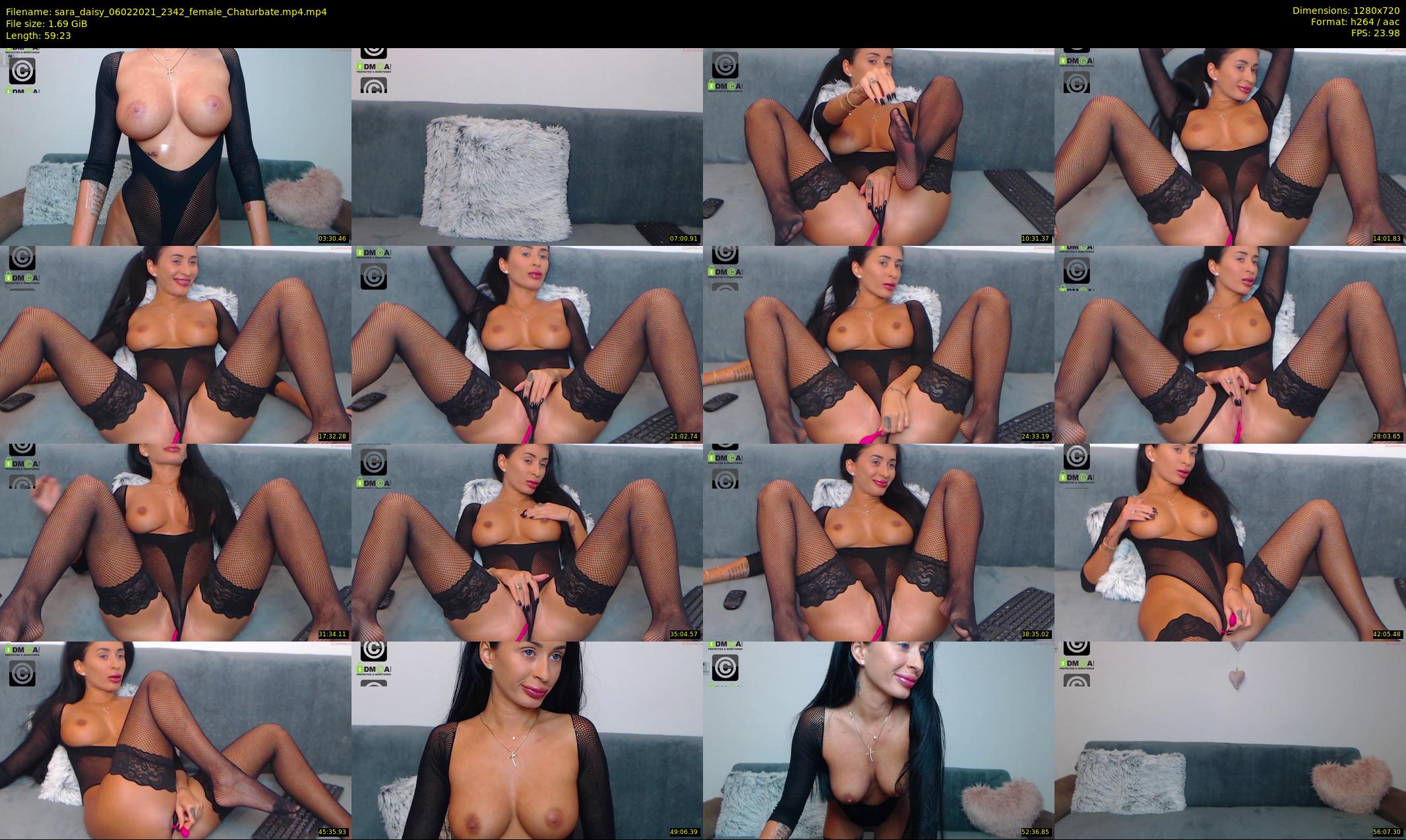 sara_daisy — 60 minute Chaturbate female cam show recording, 720p, Feb 6, 2021