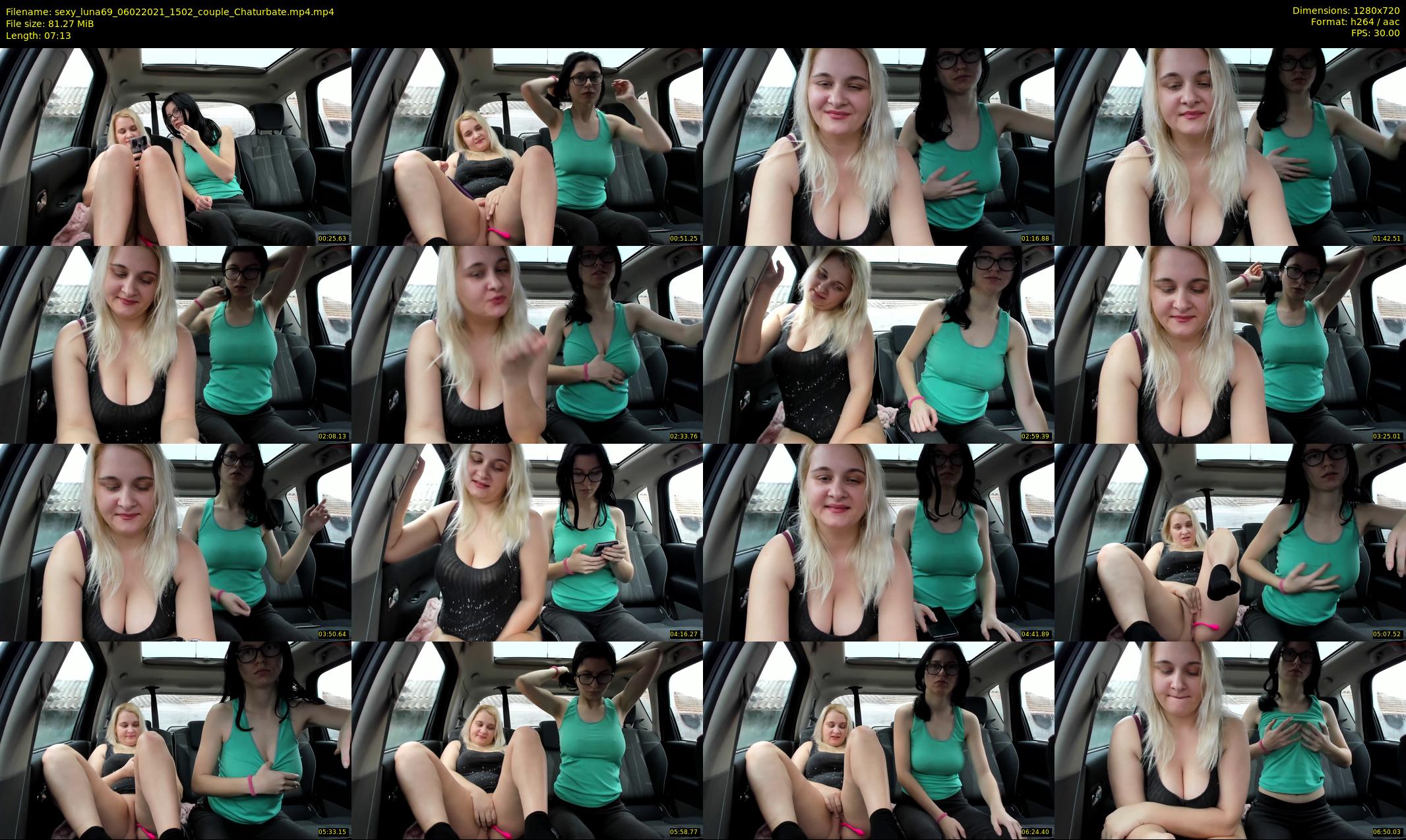 sexy_luna69 — 8 minute Chaturbate couple cam show recording, 720p, Feb 6, 2021