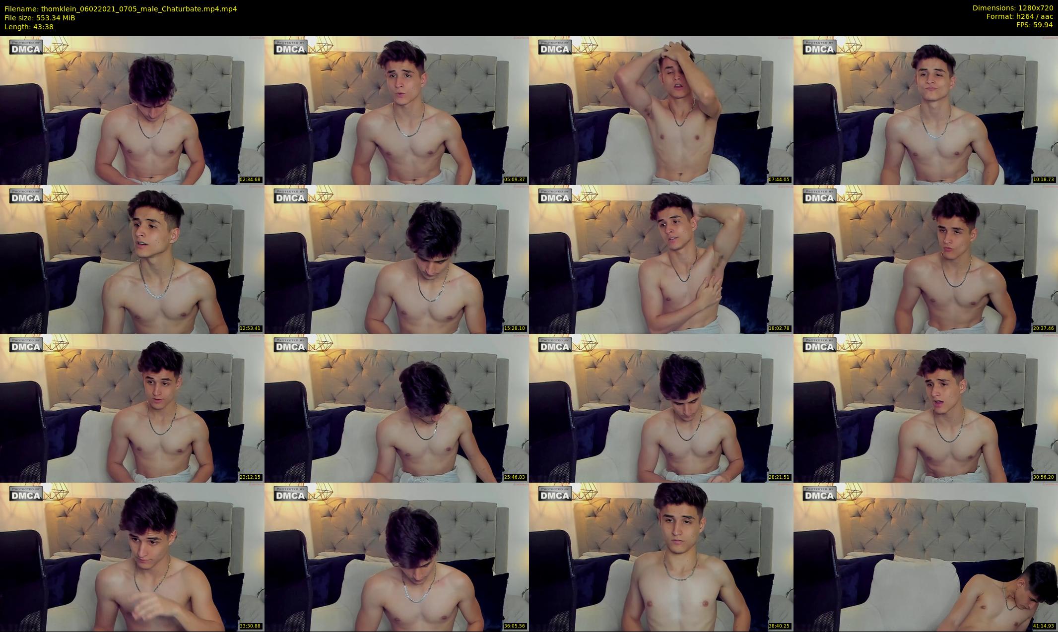 thomklein — 44 minute Chaturbate male cam show recording, 720p, Feb 6, 2021