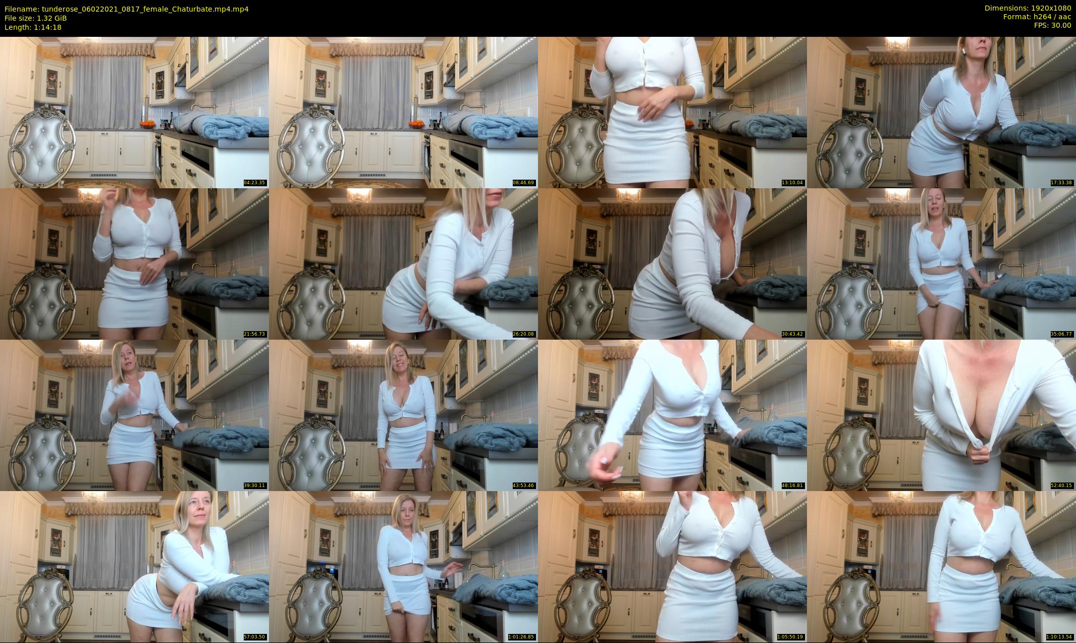tunderose — 75 minute Chaturbate female cam show recording, 1080p, Feb 6, 2021