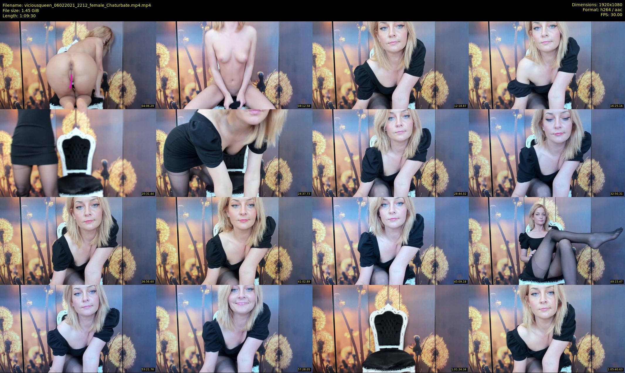 viciousqueen — 70 minute Chaturbate female cam show recording, 1080p, Feb 6, 2021