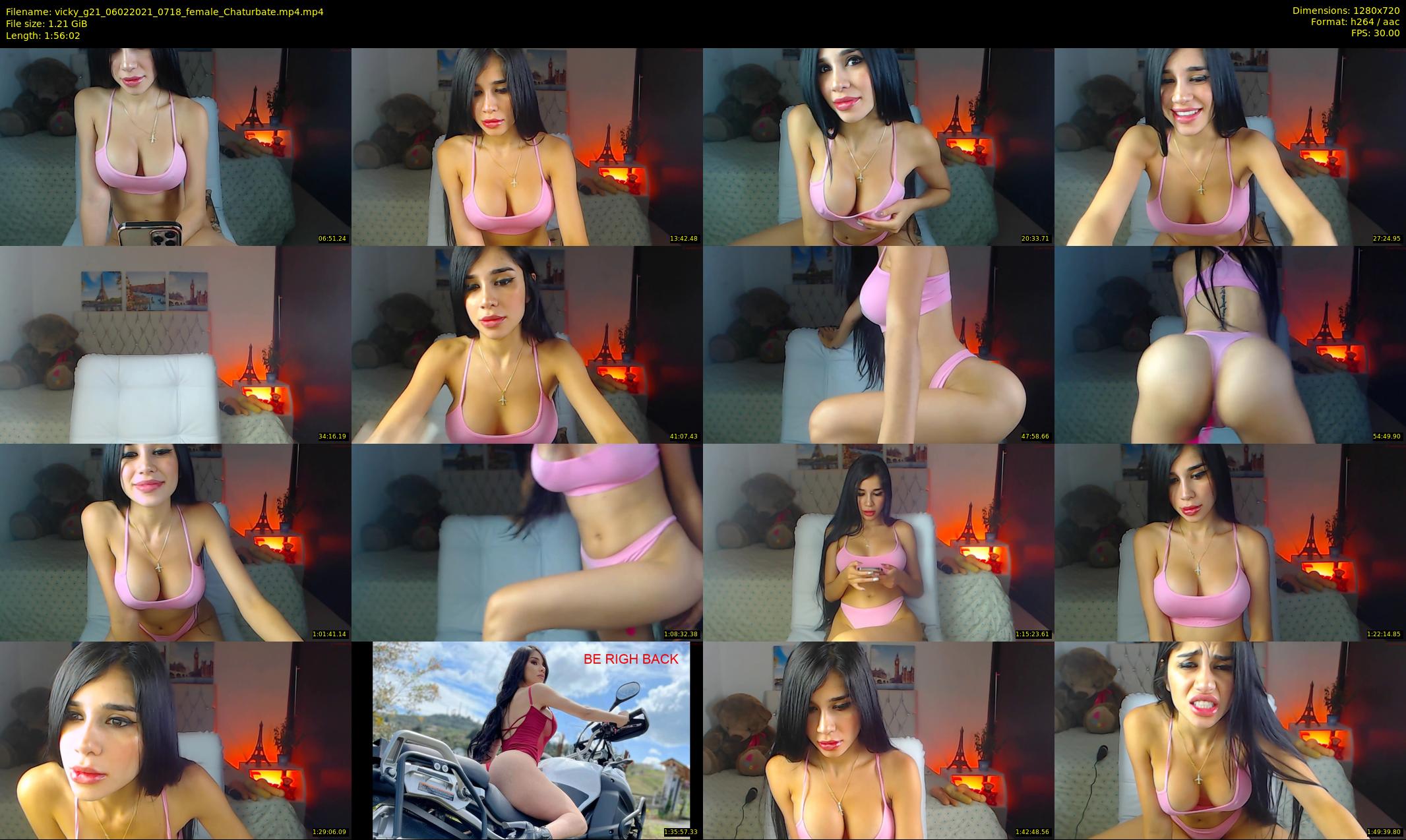 vicky_g21 — 117 minute Chaturbate female cam show recording, 720p, Feb 6, 2021