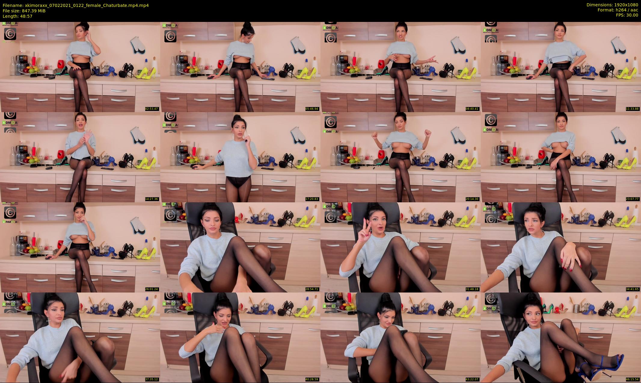 xkimoraxx — 49 minute Chaturbate female cam show recording, 1080p, Feb 7, 2021