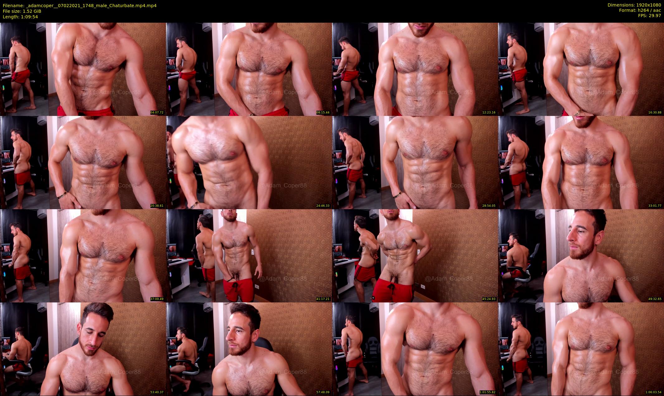 _adamcoper_ — 70 minute Chaturbate male cam show recording, 1080p, Feb 7, 2021