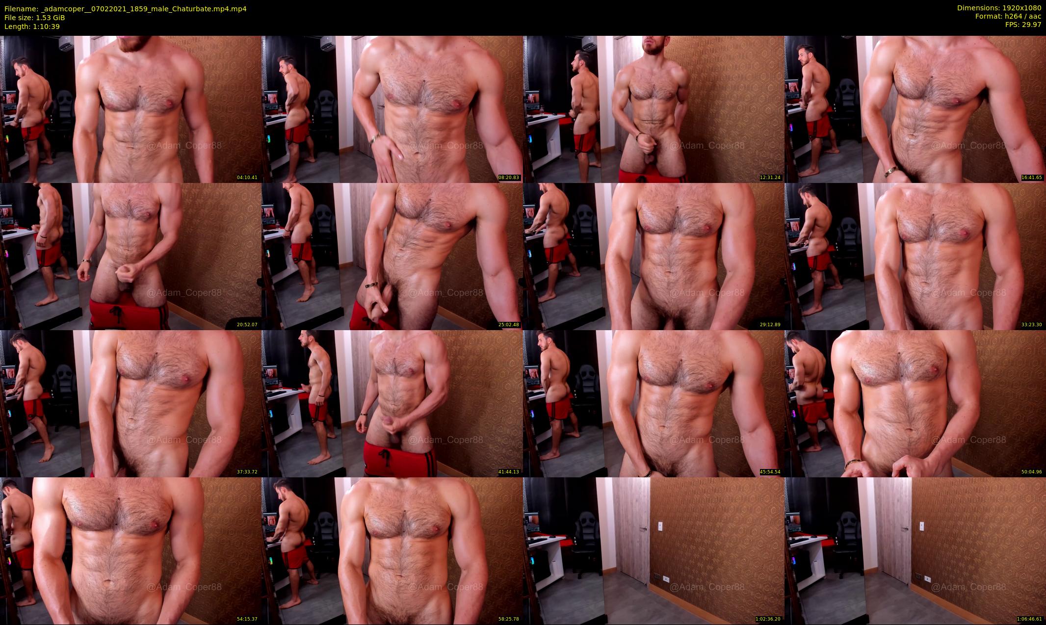 _adamcoper_ — 71 minute Chaturbate male cam show recording, 1080p, Feb 7, 2021