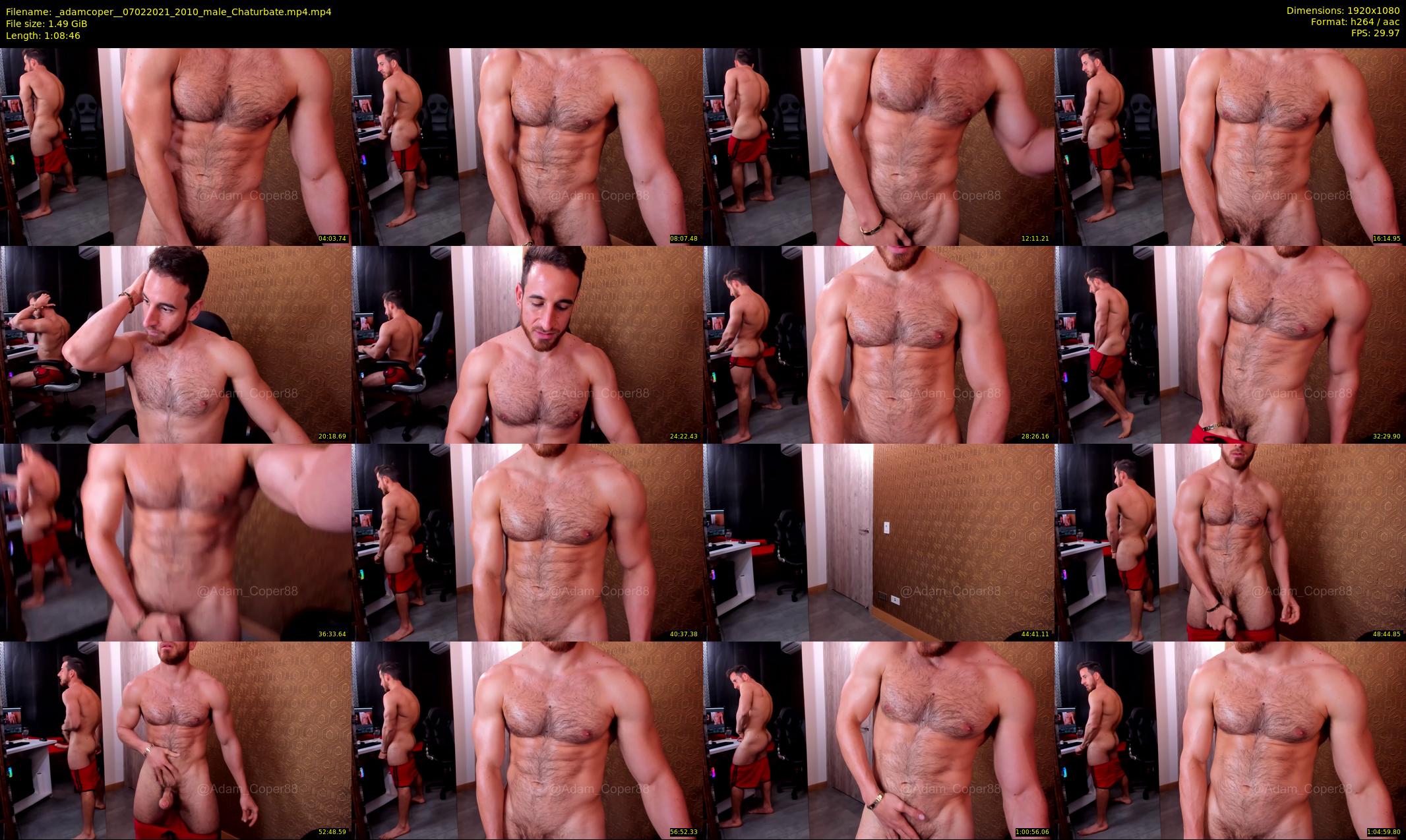 _adamcoper_ — 69 minute Chaturbate male cam show recording, 1080p, Feb 7, 2021