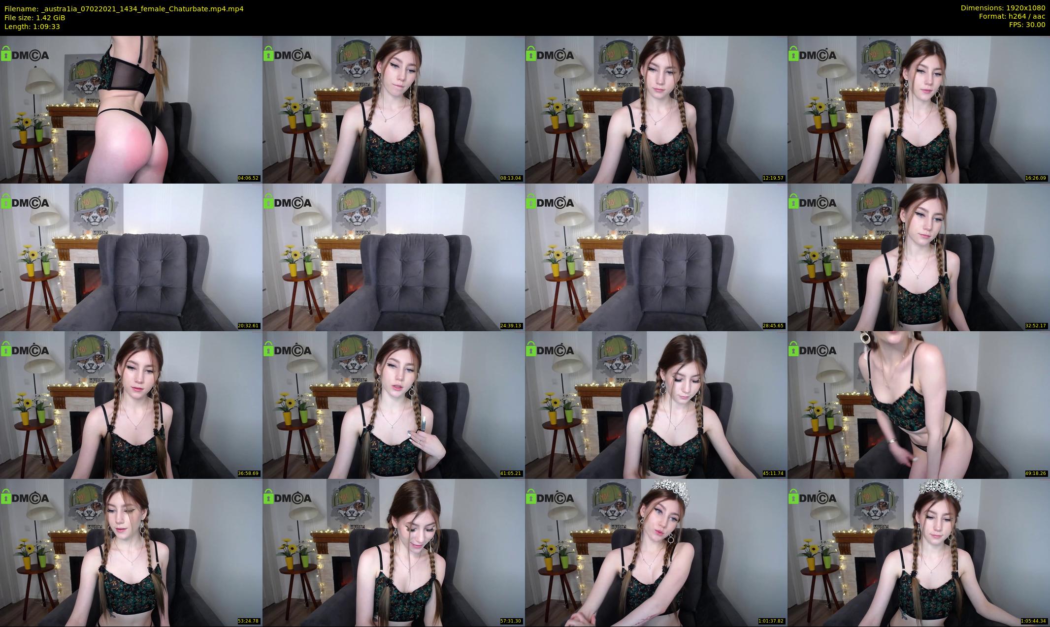 _austra1ia — 70 minute Chaturbate female cam show recording, 1080p, Feb 7, 2021